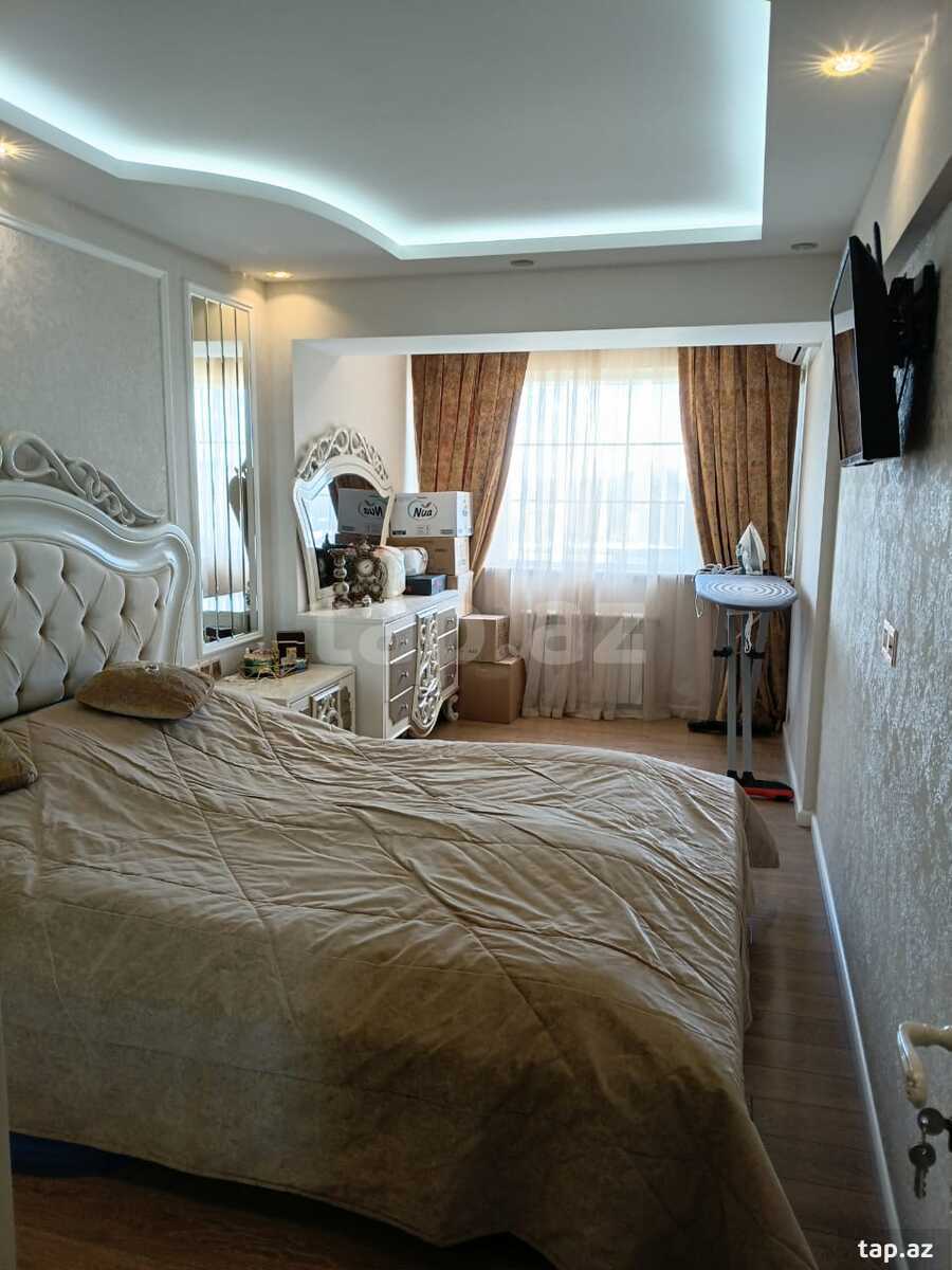 3-otaqlı yeni tikili, N.Nərimanov pr., 80 m²