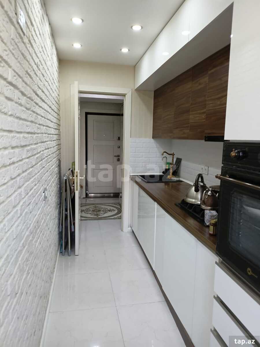 3-otaqlı yeni tikili, N.Nərimanov pr., 80 m²