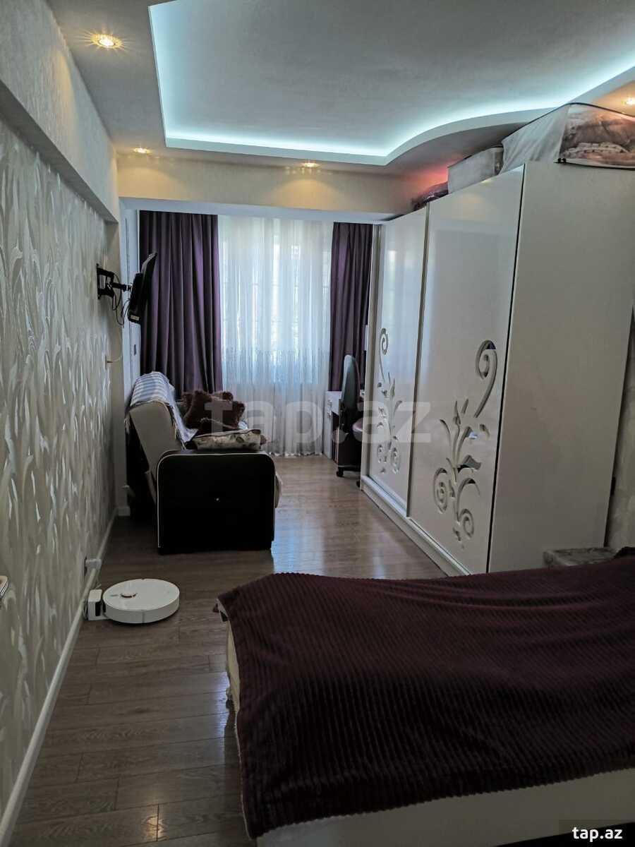 3-otaqlı yeni tikili, N.Nərimanov pr., 80 m²