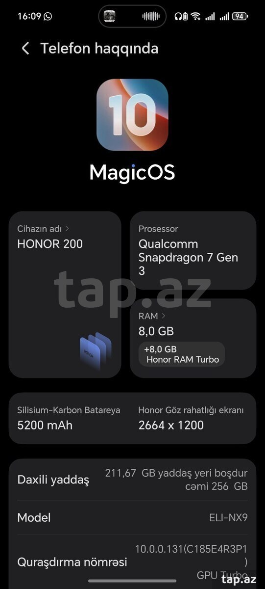 Honor 200 Black 256GB/8GB (4)