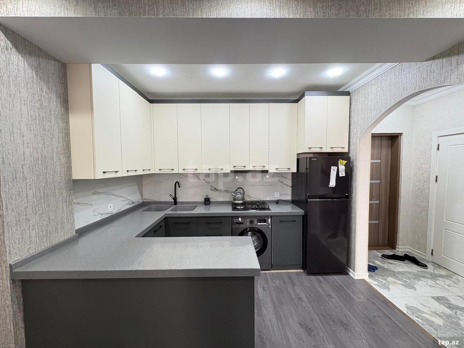 2-otaqlı yeni tikili kirayə verilir, Şah İsmayıl Xətai m., 65 m² (12)