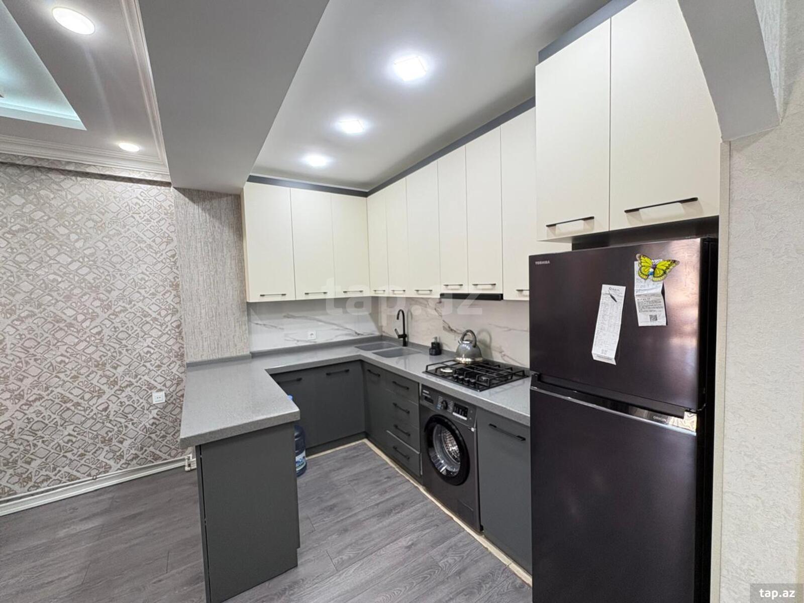 2-otaqlı yeni tikili kirayə verilir, Şah İsmayıl Xətai m., 65 m² (8)