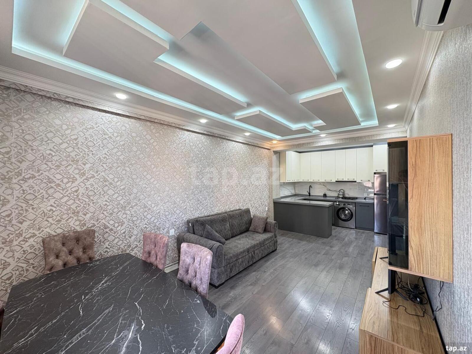 2-otaqlı yeni tikili kirayə verilir, Şah İsmayıl Xətai m., 65 m² (2)