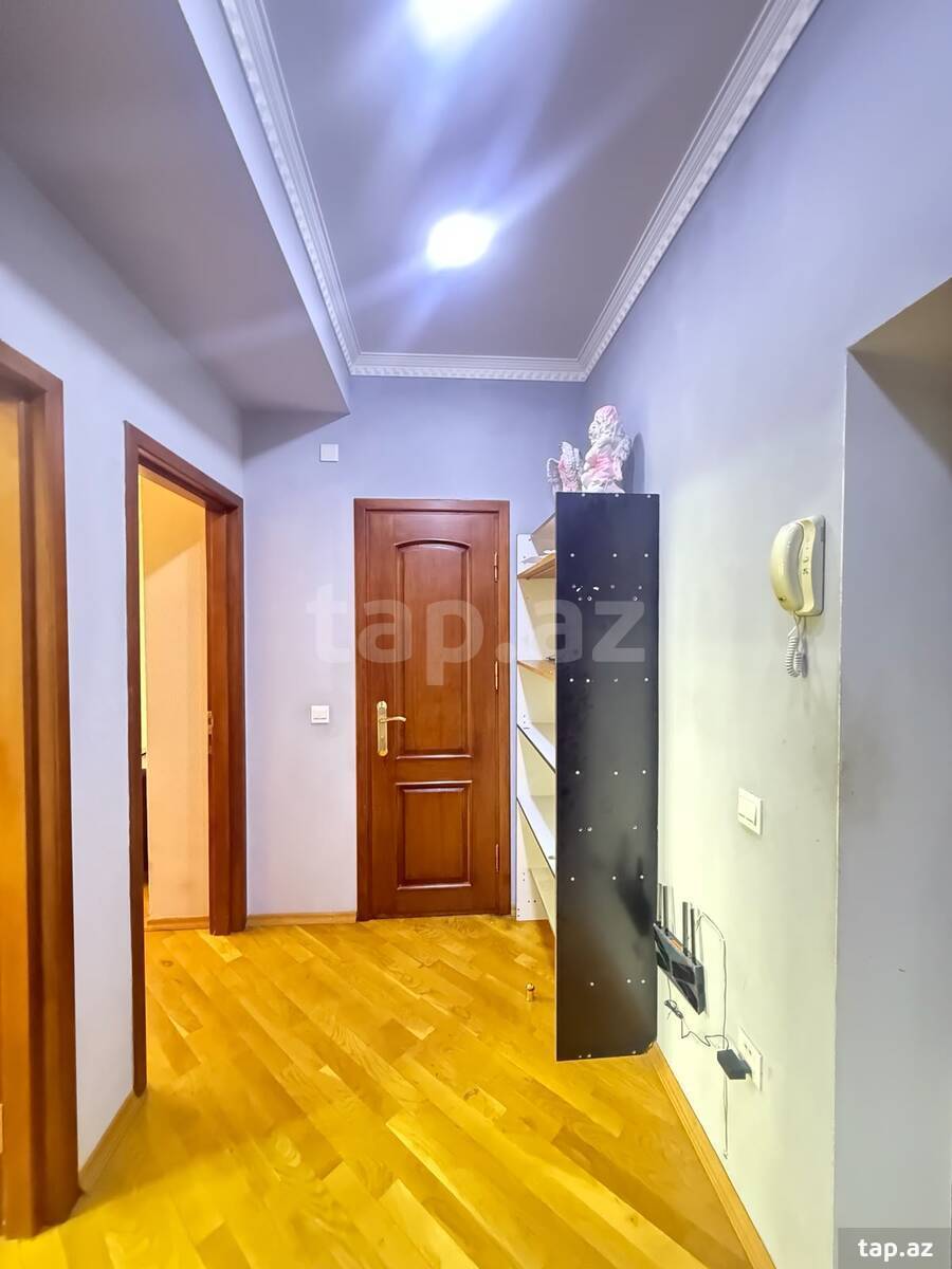 1-otaqlı yeni tikili kirayə verilir, Həzi Aslanov m., 65 m² (9)