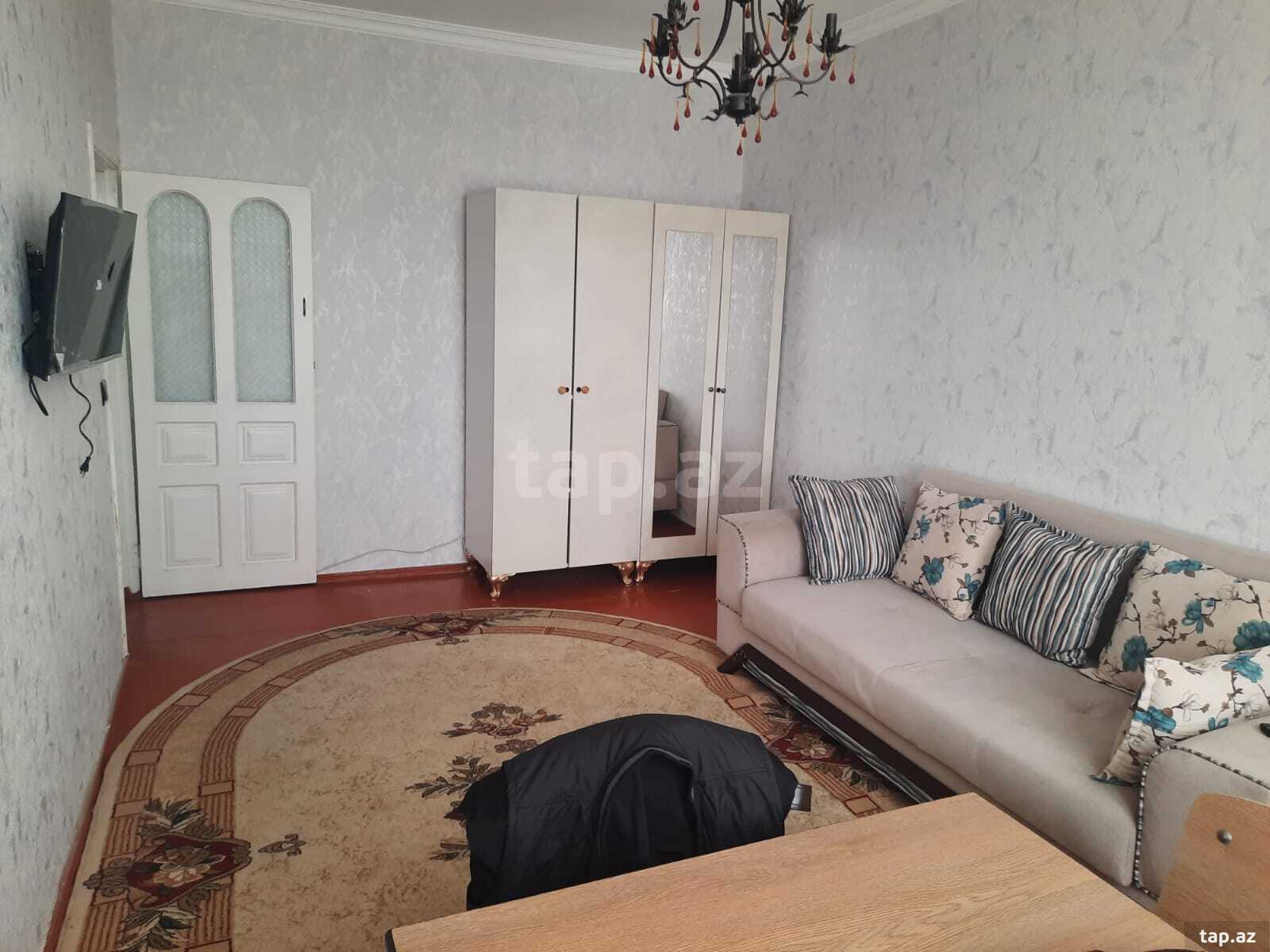2-otaqlı mənzil kirayə verilir, M.Əcəmi m., 40 m² (5)