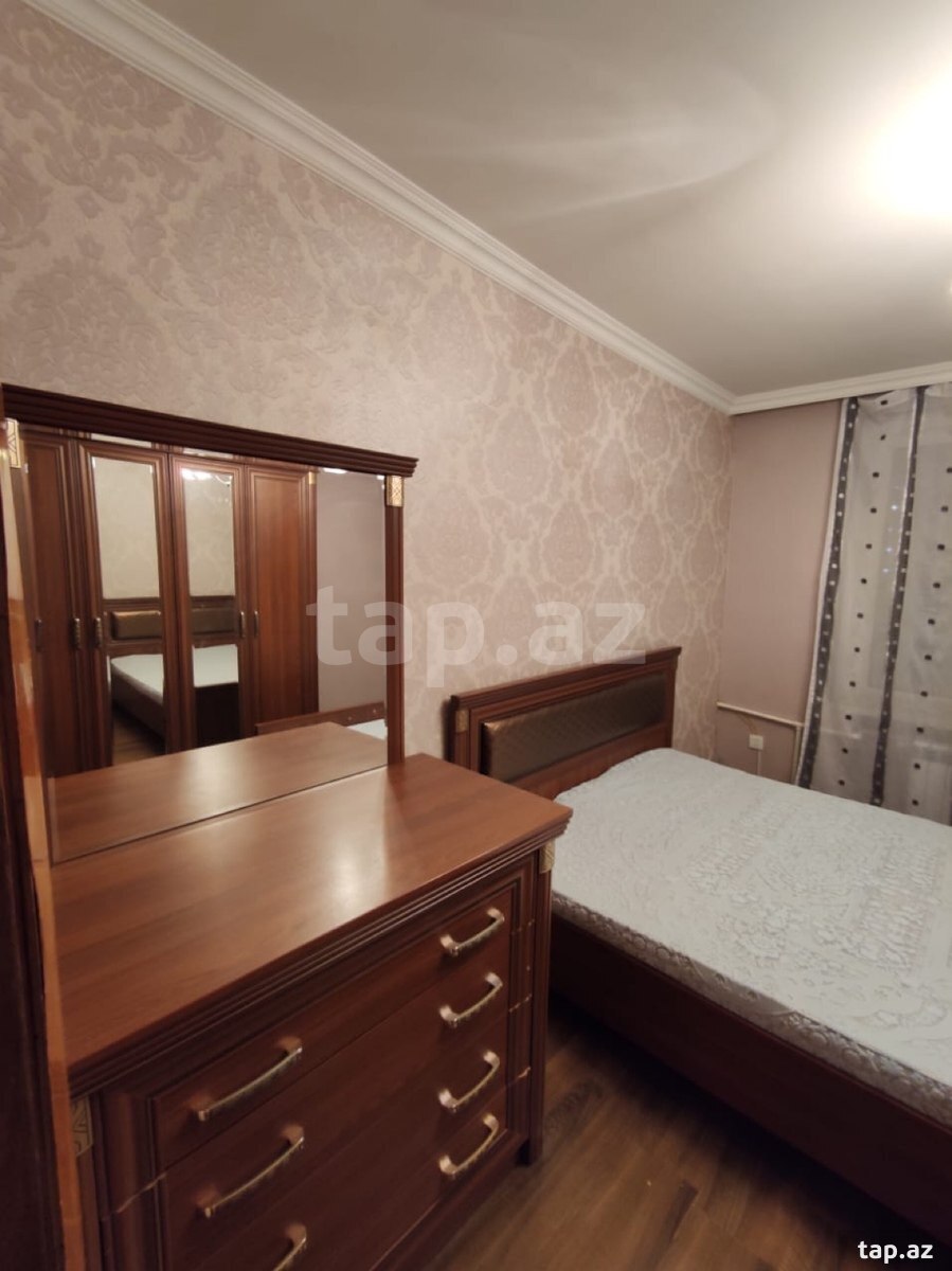 3-otaqlı mənzil kirayə verilir, Elmlər Akademiyası m., 60 m²