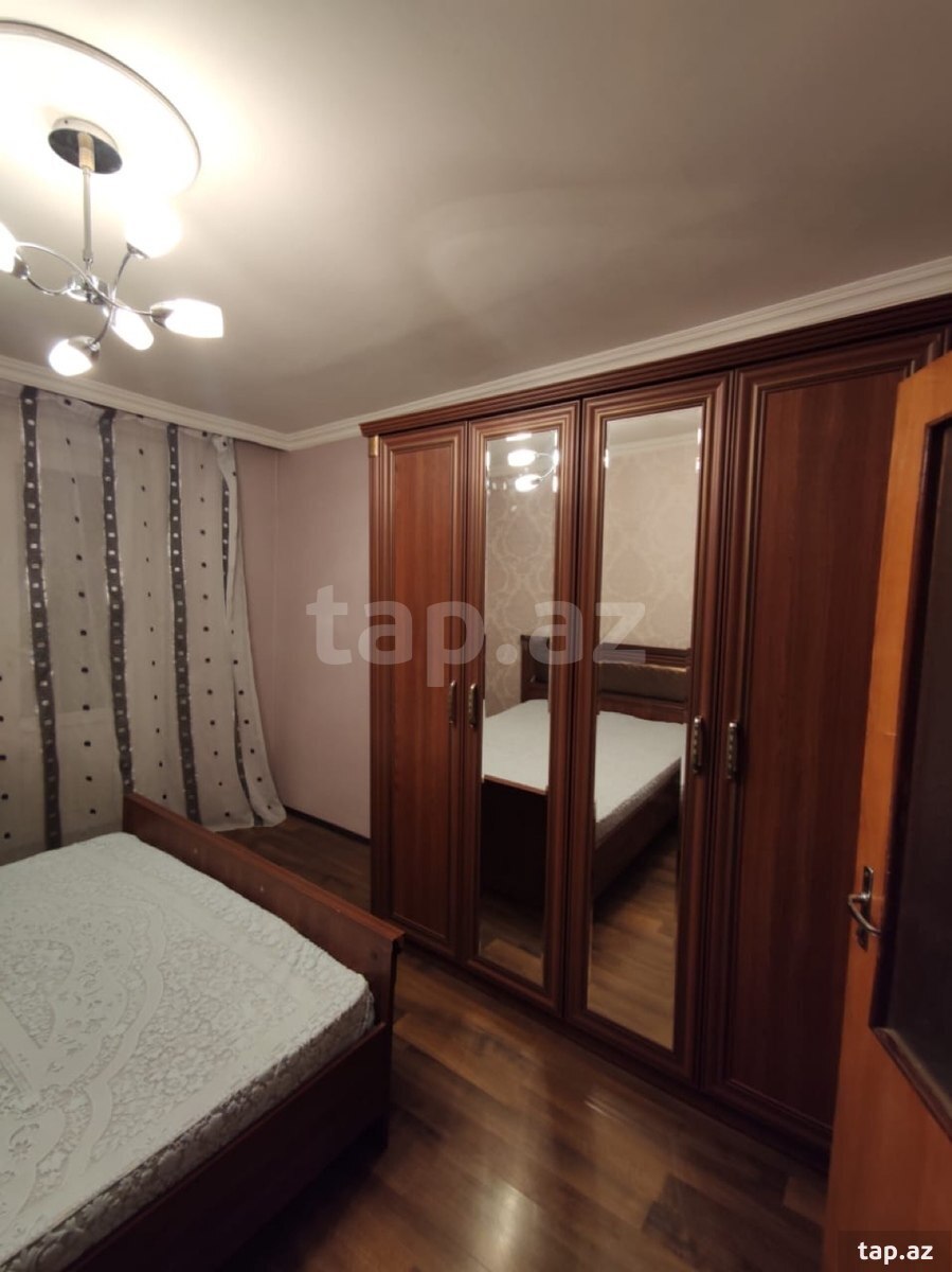 3-otaqlı mənzil kirayə verilir, Elmlər Akademiyası m., 60 m² (13)