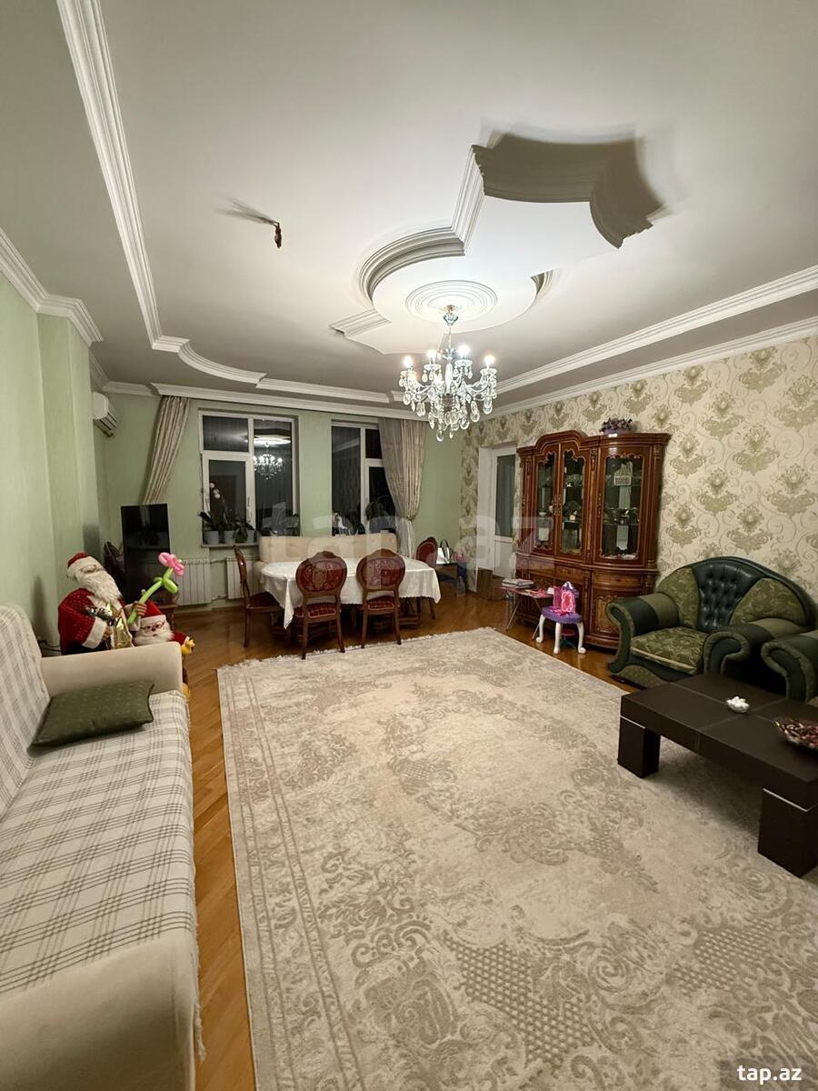 2-otaqlı yeni tikili kirayə verilir, Nərimanov r., 128 m² (2)