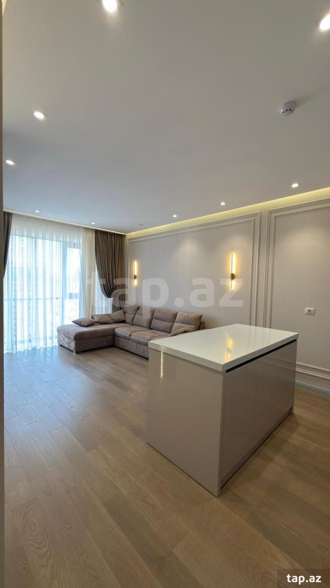 3-otaqlı yeni tikili kirayə verilir, Nərimanov r., 90 m² (2)