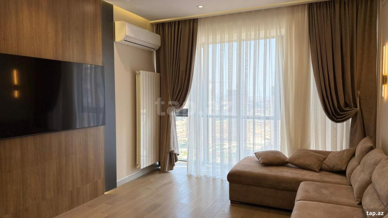3-otaqlı yeni tikili kirayə verilir, Nərimanov r., 90 m² (18)