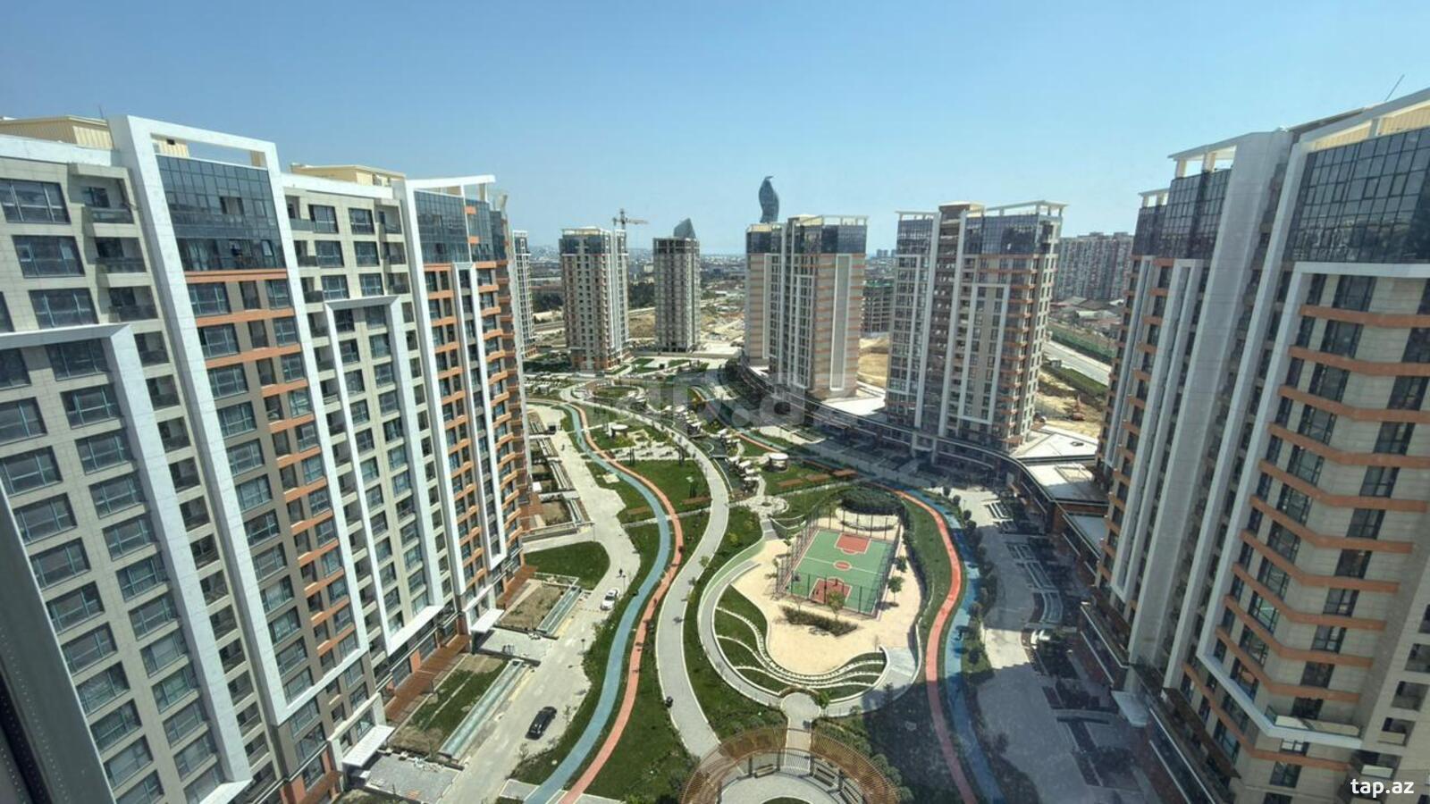 3-otaqlı yeni tikili kirayə verilir, Nərimanov r., 90 m² (19)