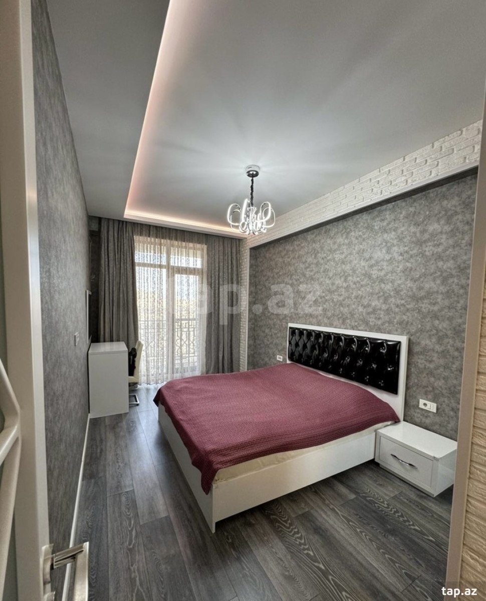2-otaqlı yeni tikili kirayə verilir, Qara Qarayev m., 66 m²