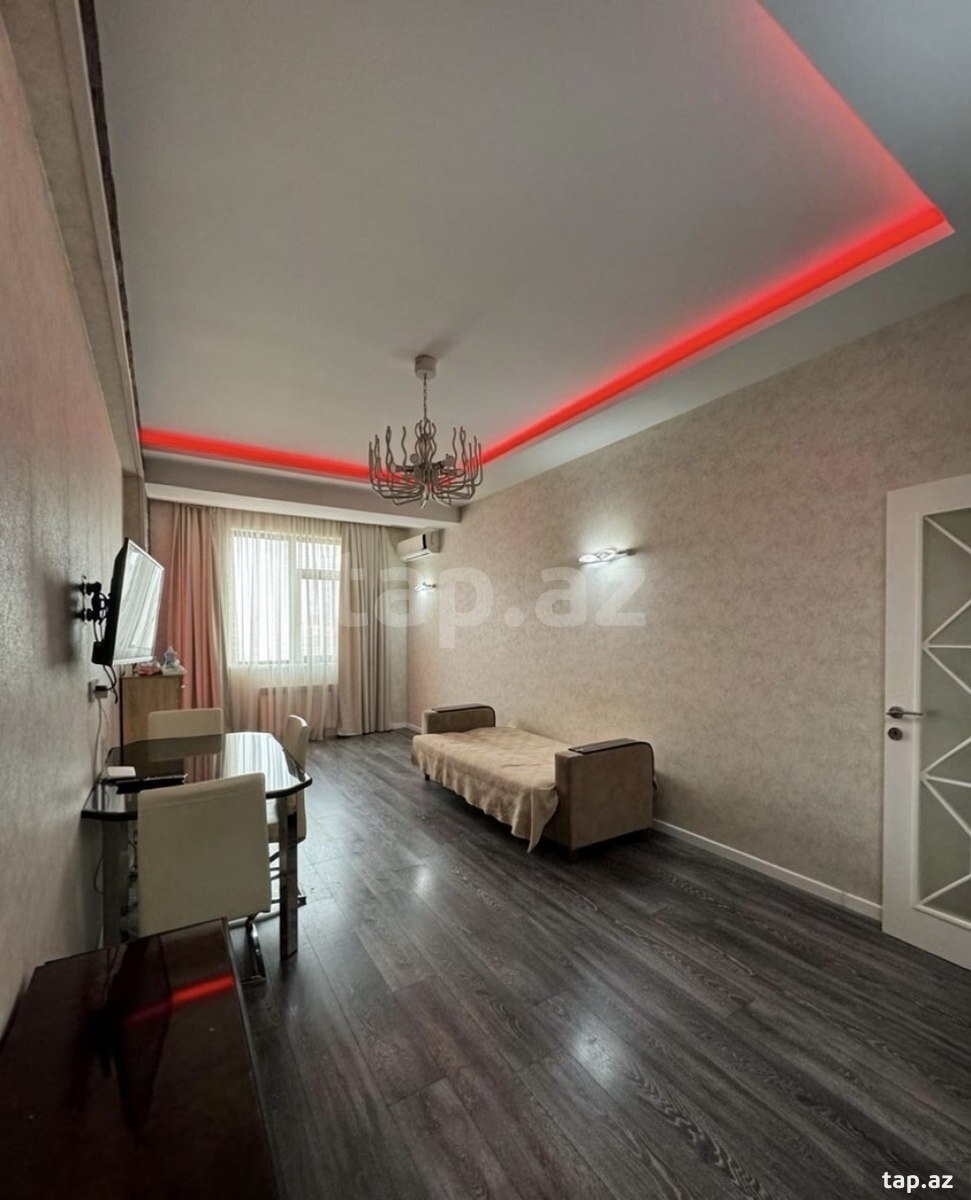 2-otaqlı yeni tikili kirayə verilir, Qara Qarayev m., 66 m² (5)