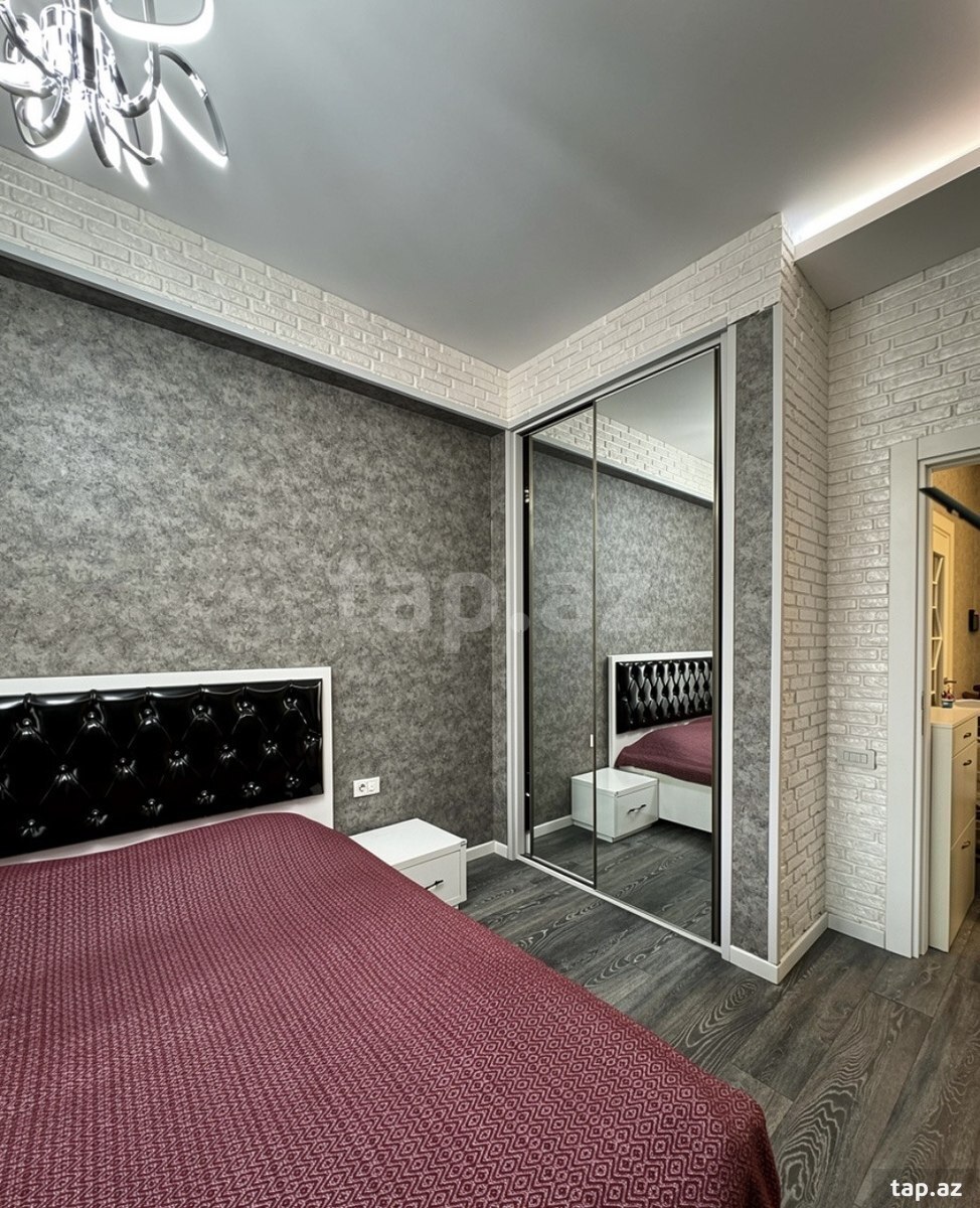 2-otaqlı yeni tikili kirayə verilir, Qara Qarayev m., 66 m² (3)