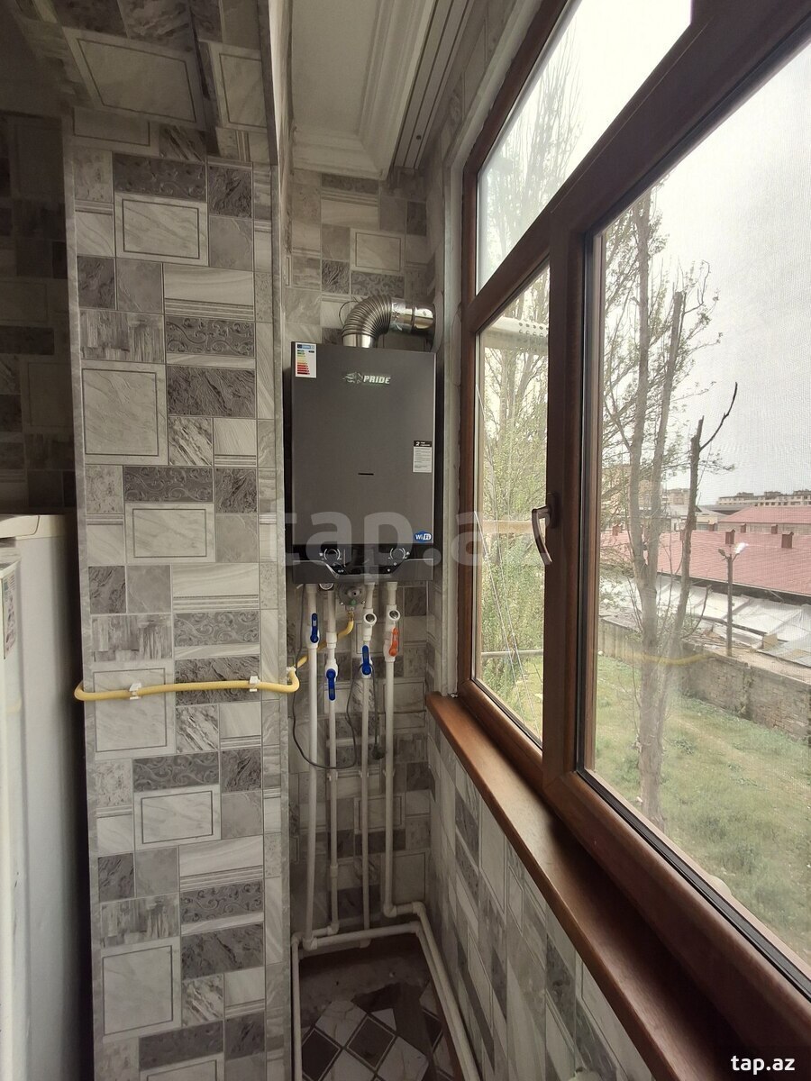 2-otaqlı mənzil kirayə verilir, Neftçilər m., 68 m² (9)