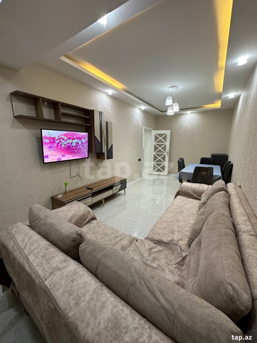 2-otaqlı yeni tikili kirayə verilir, Əhmədli m., 55 m²