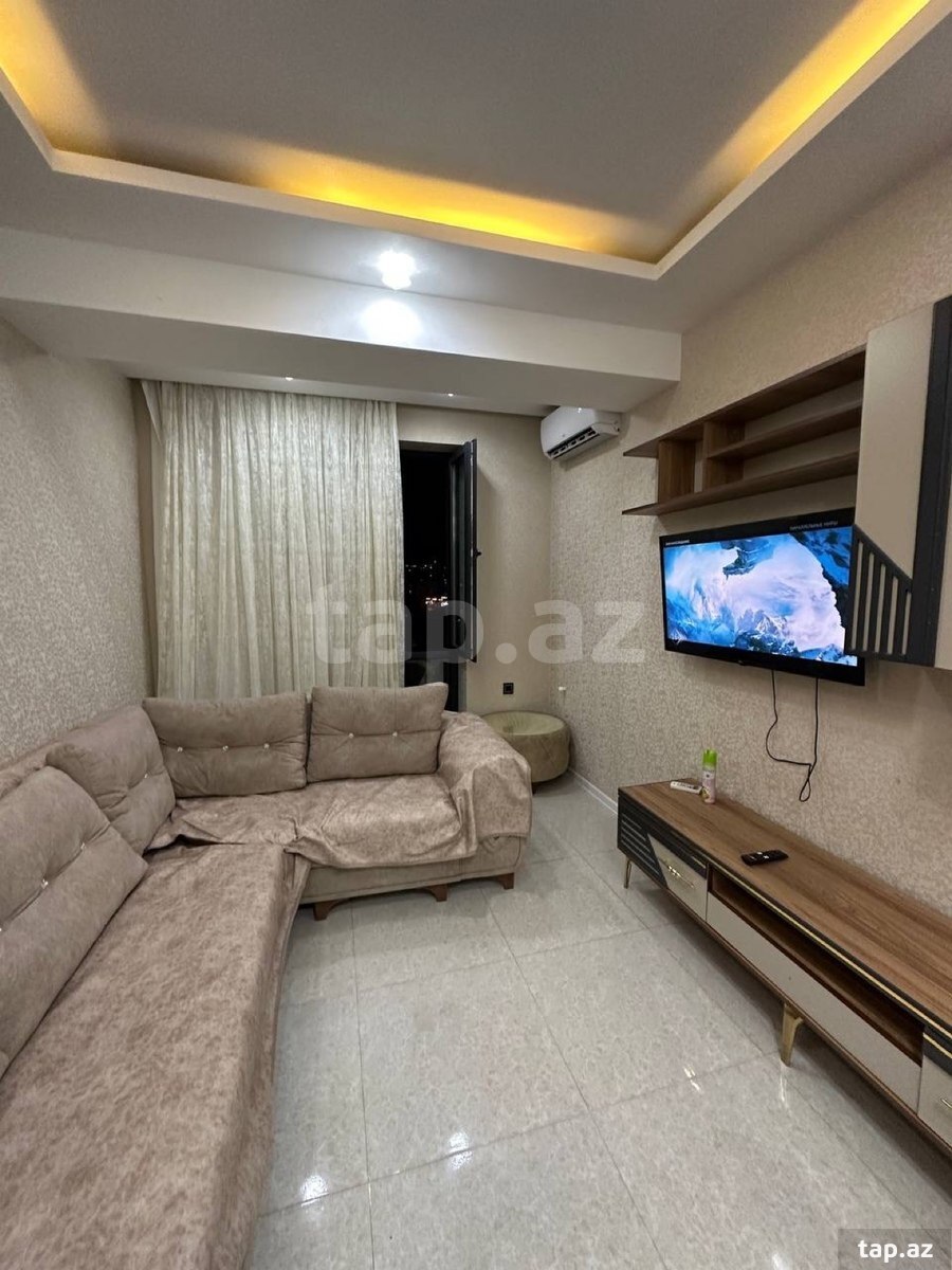 2-otaqlı yeni tikili kirayə verilir, Əhmədli m., 55 m² (4)