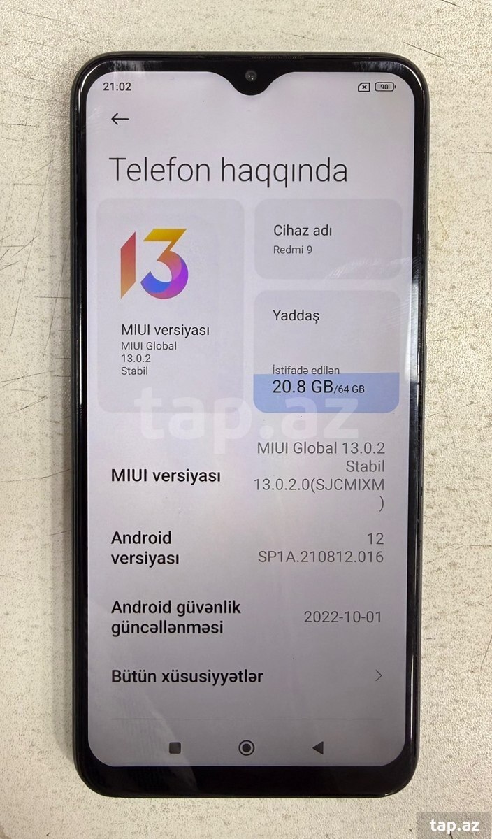 Xiaomi Redmi 9 Black 64GB/4GB (2)
