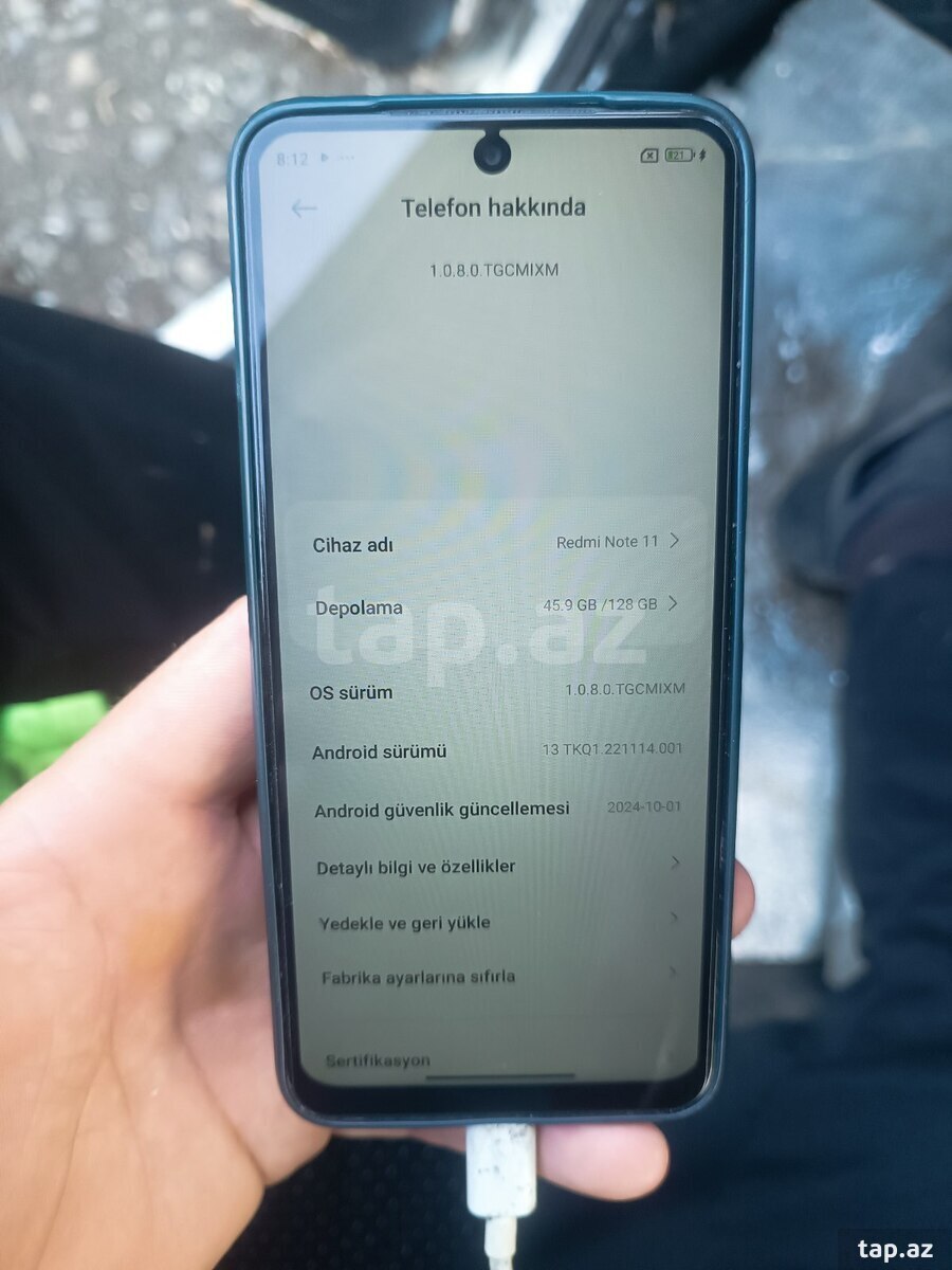 Xiaomi Redmi Note 11 Pearl White 128GB/6GB