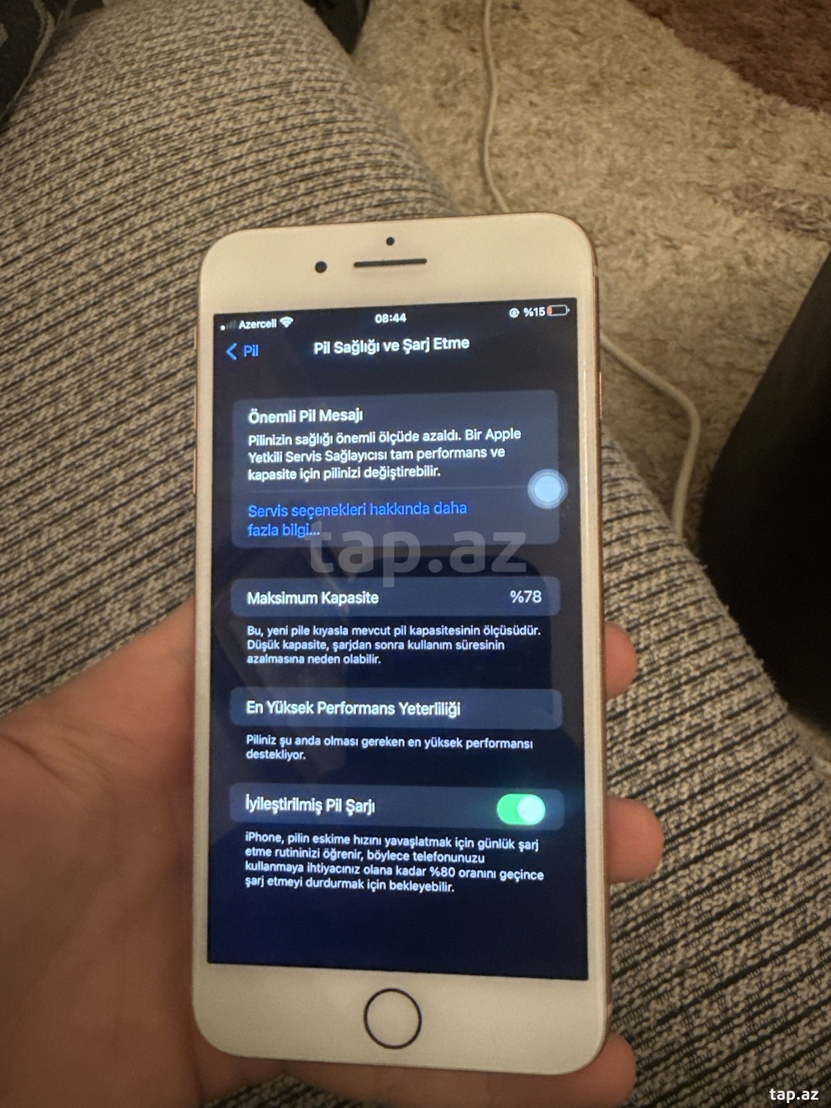 Apple iPhone 8 Plus Gold 256GB (6)