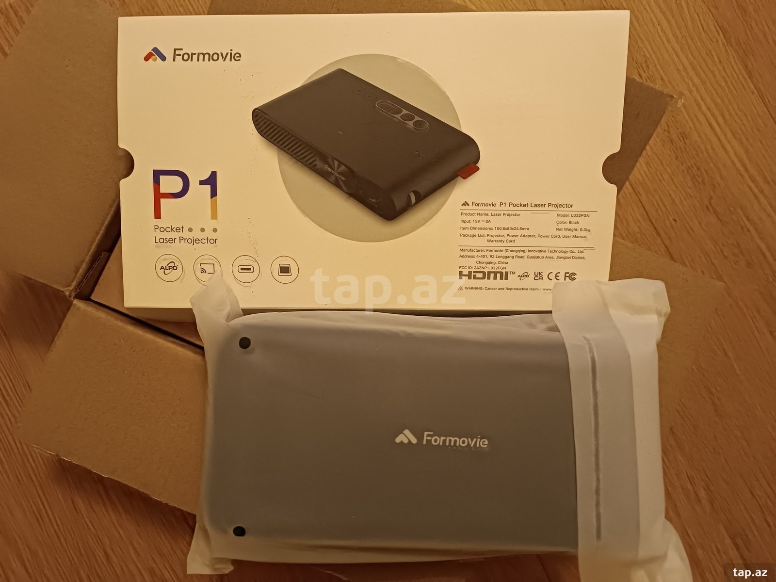 Formovie P1 Pocket Laser Projector Cib proyektoru