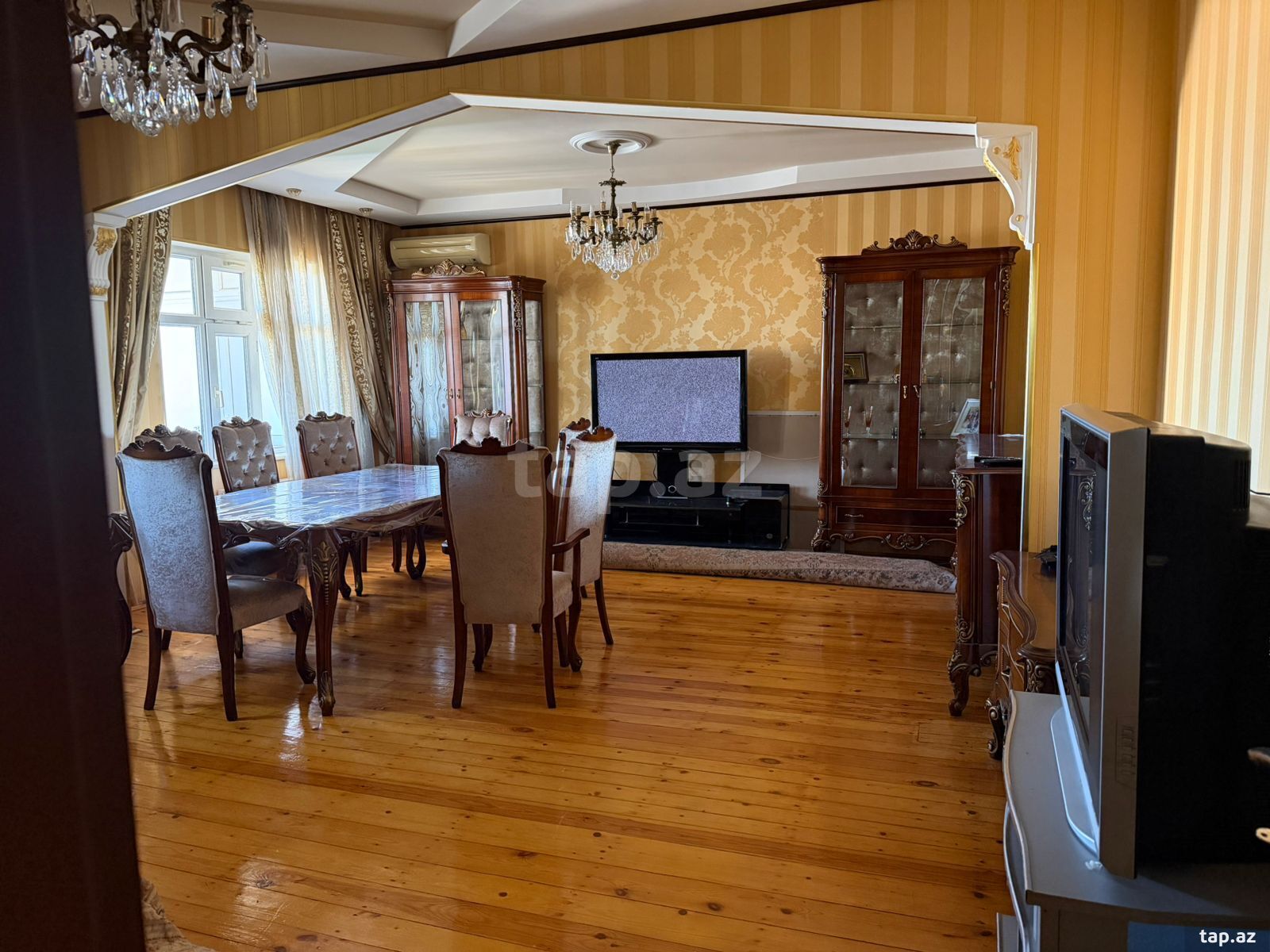 4-otaqlı mənzil kirayə verilir, Xalqlar Dostluğu m., 140 m² (3)