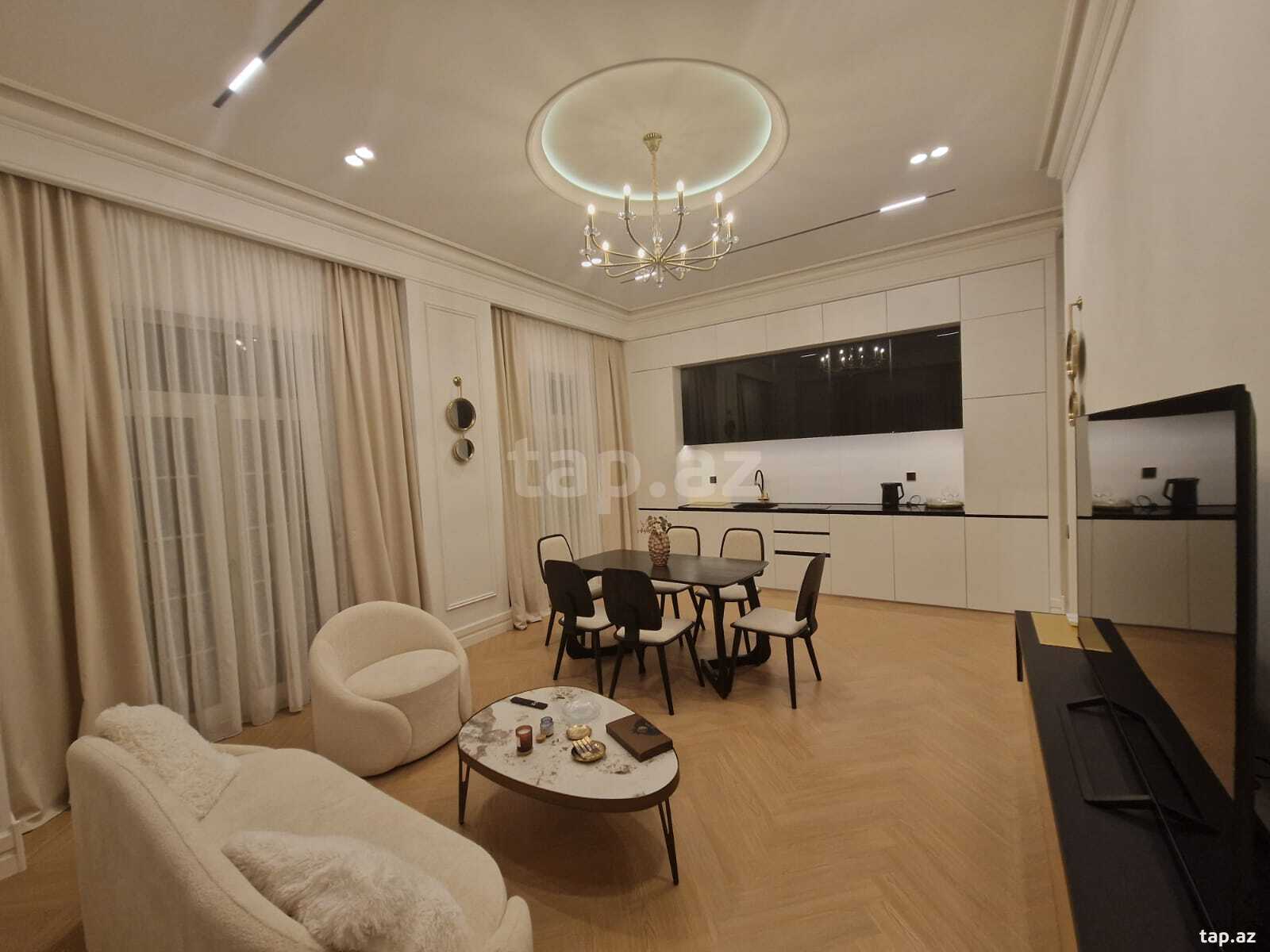 4-otaqlı yeni tikili kirayə verilir, Yaşıl Ada küç., 120 m²