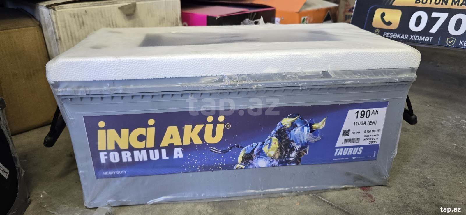 Akkumulyator inci Akü