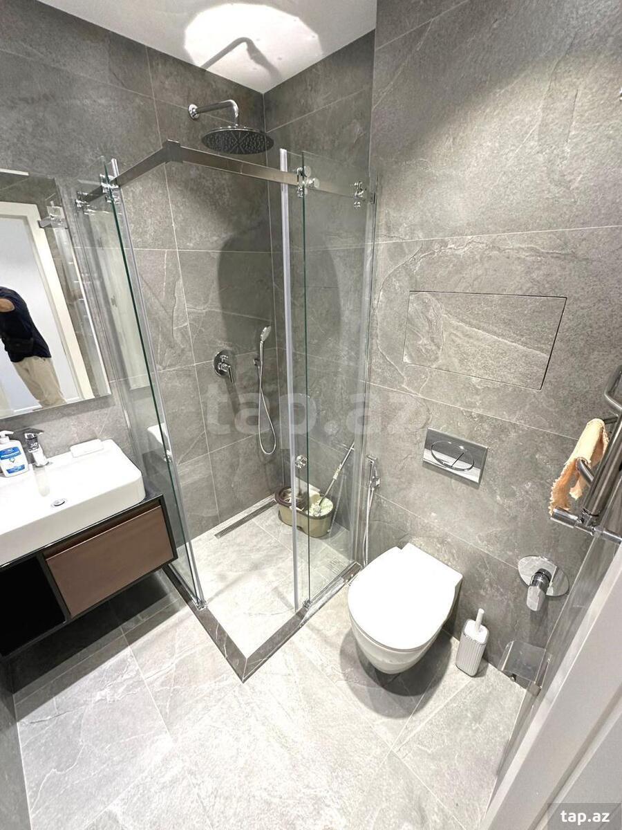 2-otaqlı yeni tikili kirayə verilir, Bayıl qəs., 65 m² (9)