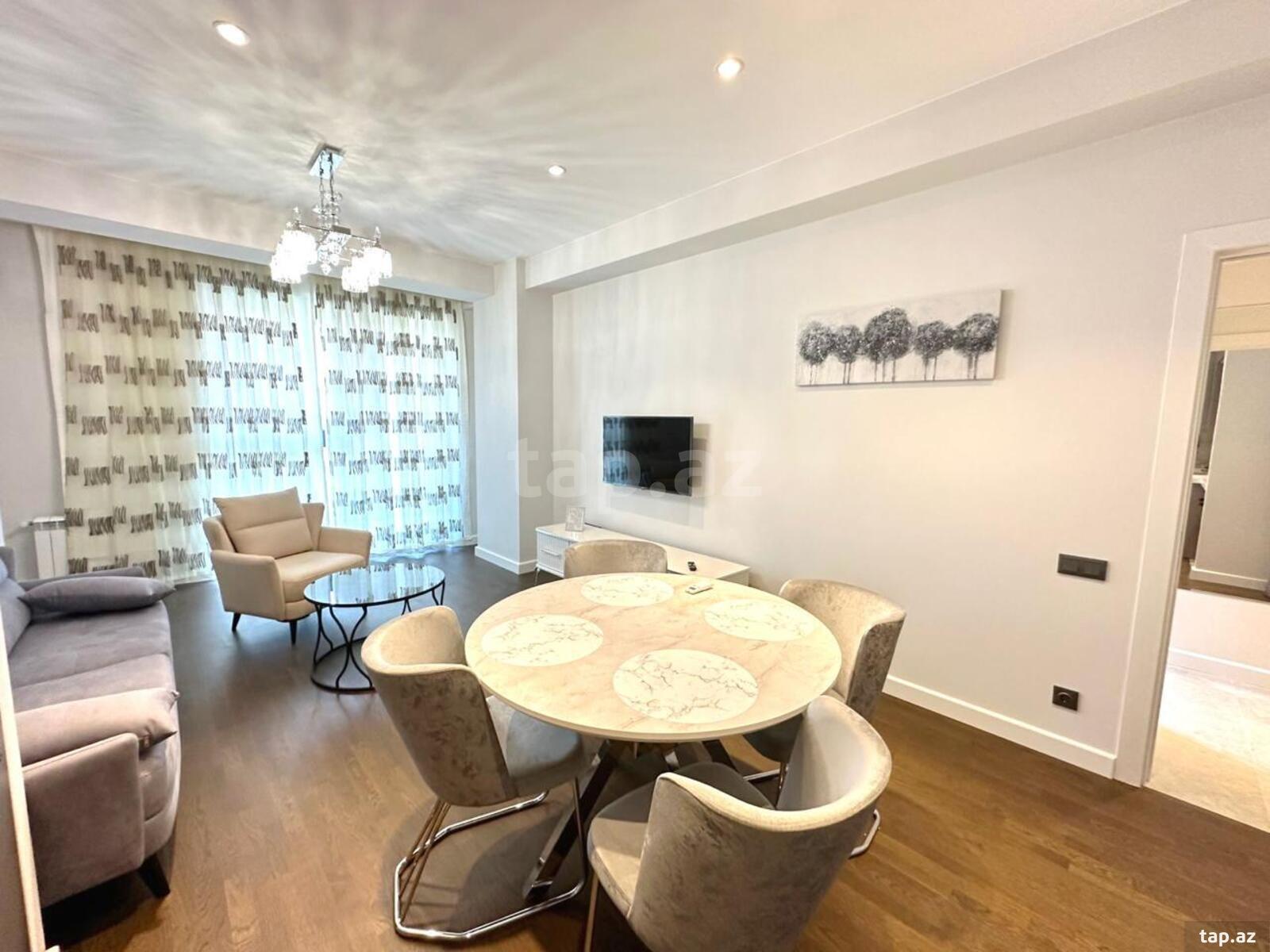 2-otaqlı yeni tikili kirayə verilir, Bayıl qəs., 65 m² (3)