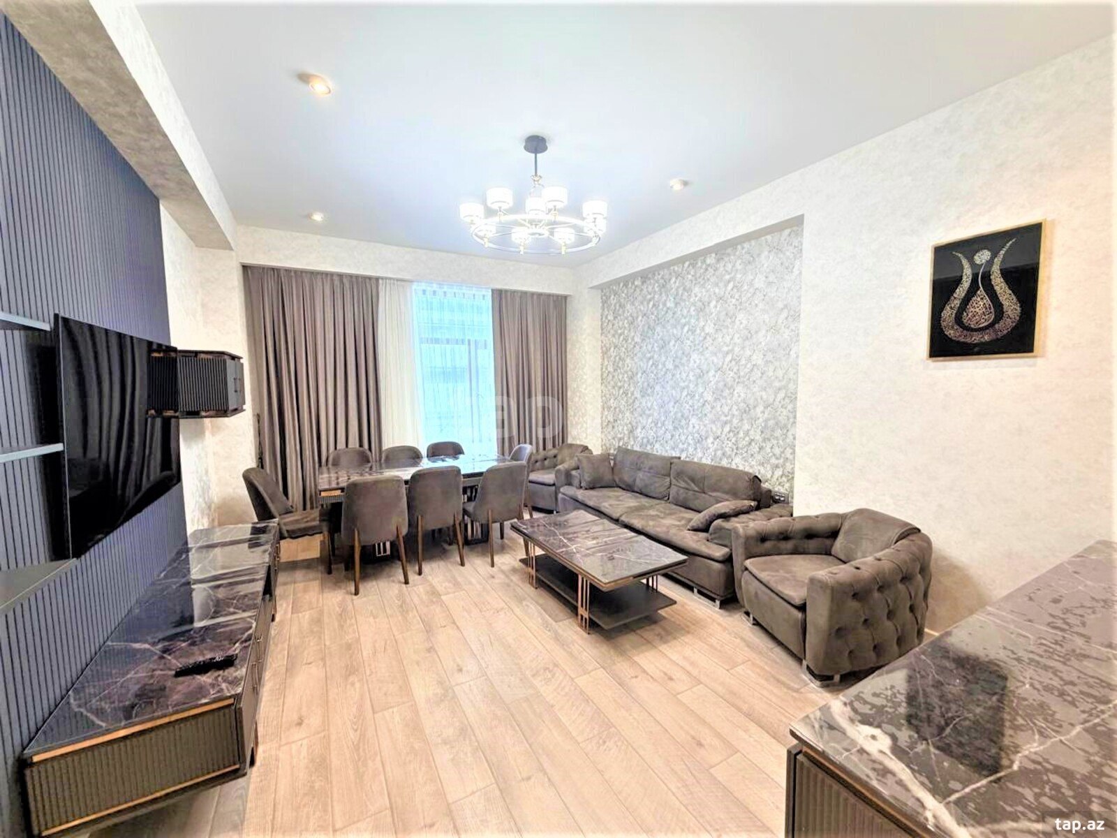 4-otaqlı yeni tikili kirayə verilir, Mərkəzi Bulvar küç., 150 m²