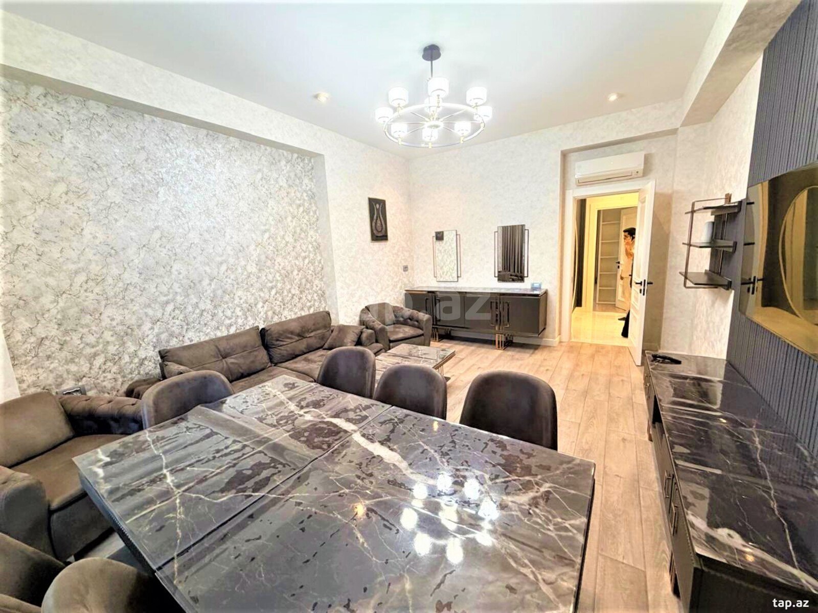 4-otaqlı yeni tikili kirayə verilir, Mərkəzi Bulvar küç., 150 m² (4)