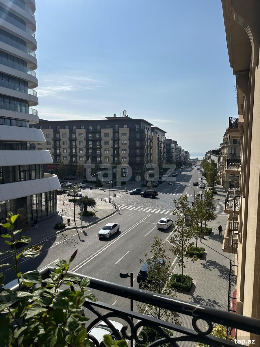 4-otaqlı yeni tikili kirayə verilir, Mərkəzi Bulvar küç., 150 m² (22)