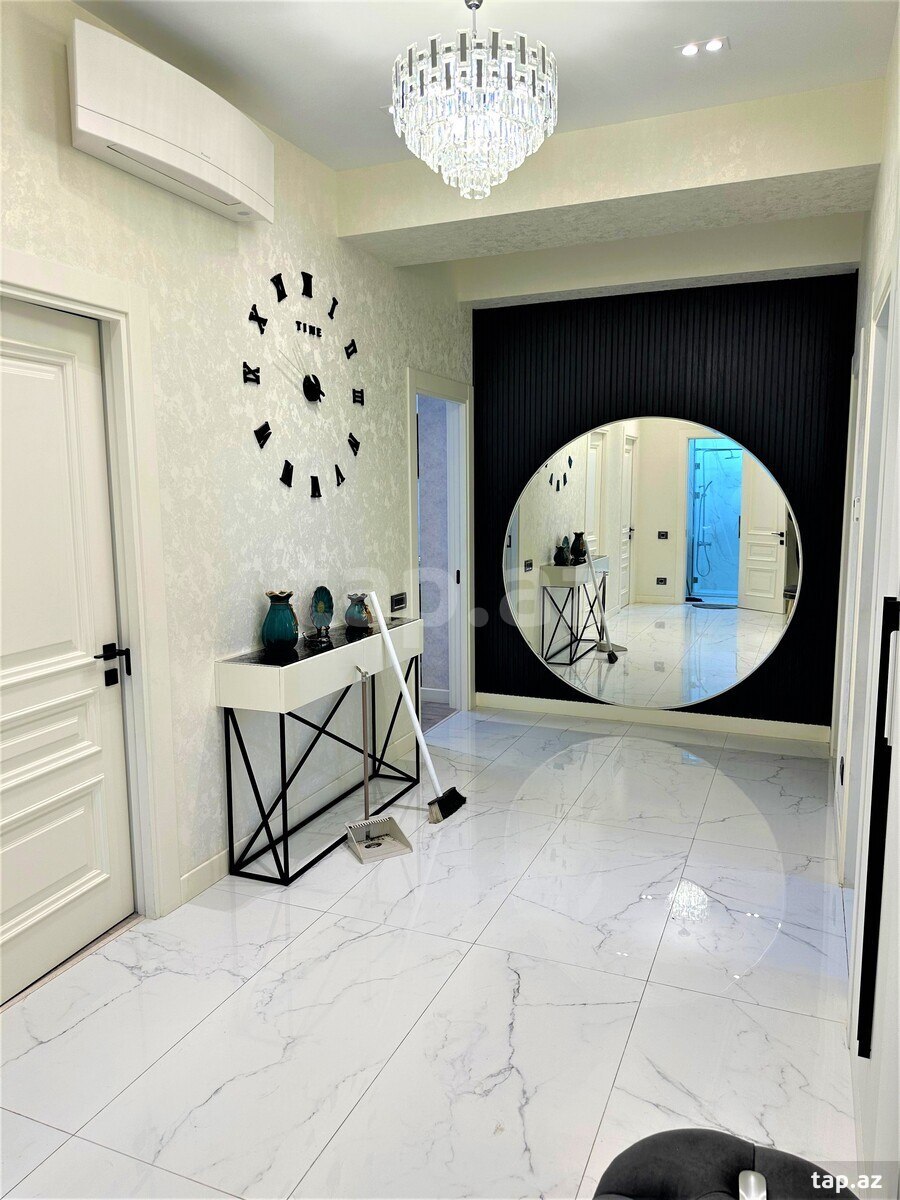 4-otaqlı yeni tikili kirayə verilir, Mərkəzi Bulvar küç., 150 m² (19)