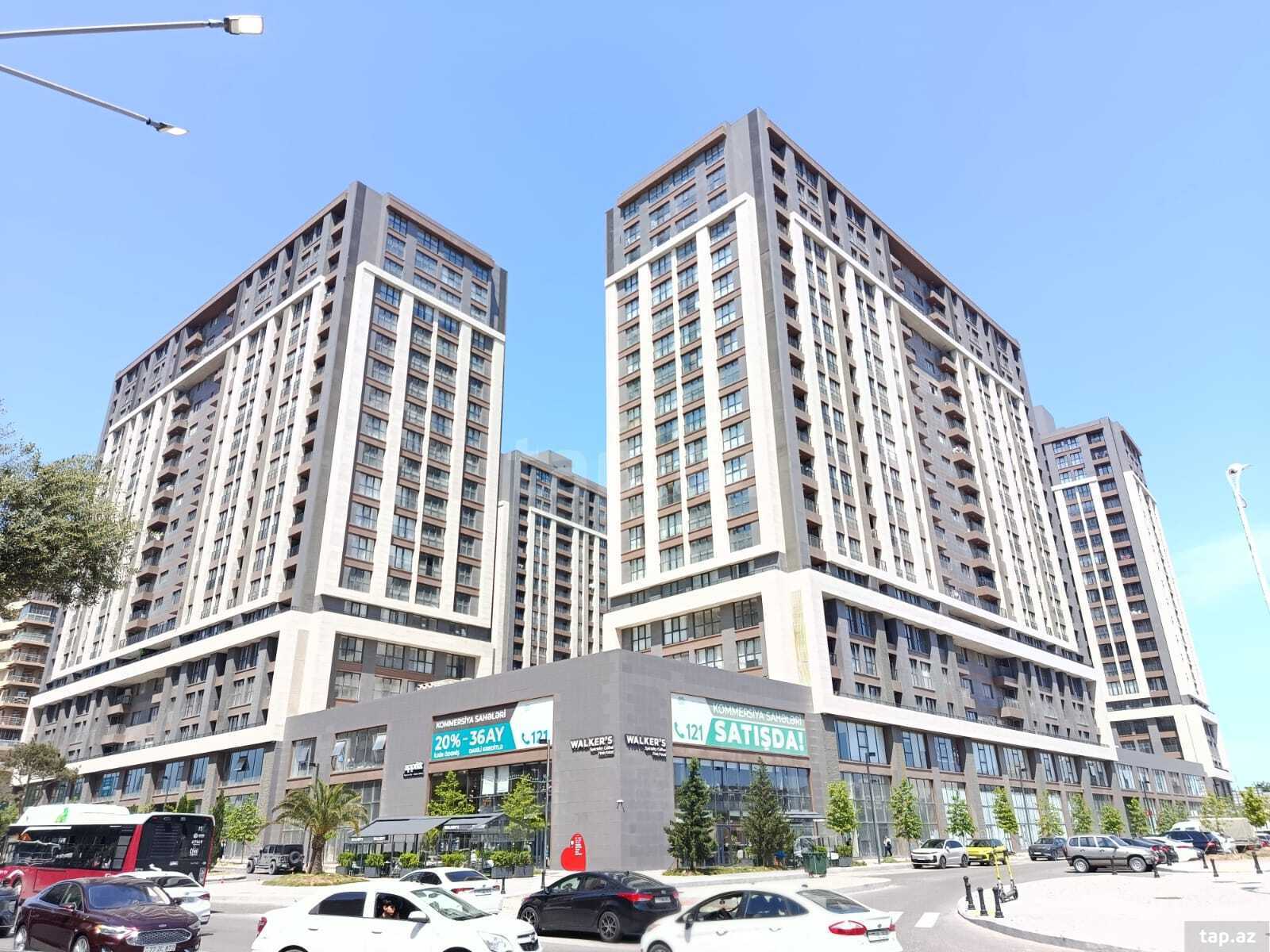 3-otaqlı yeni tikili, Xətai r., 170 m²