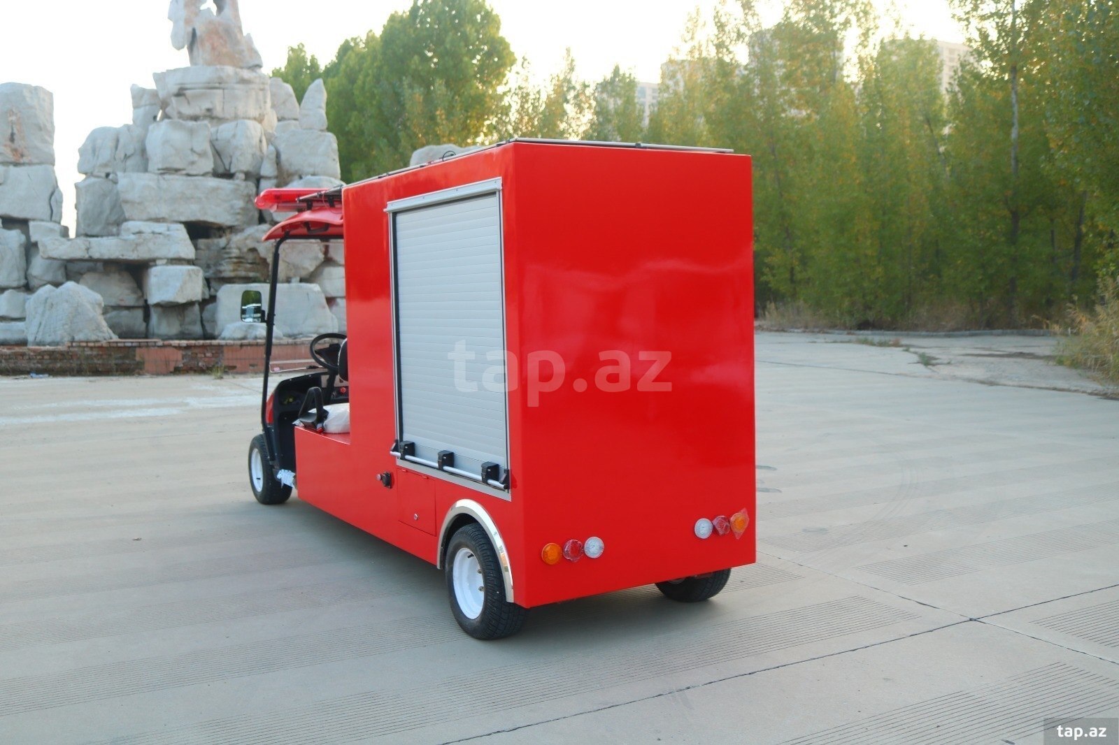 Yanğın söndürən Golfcar, 2026 ili (7)