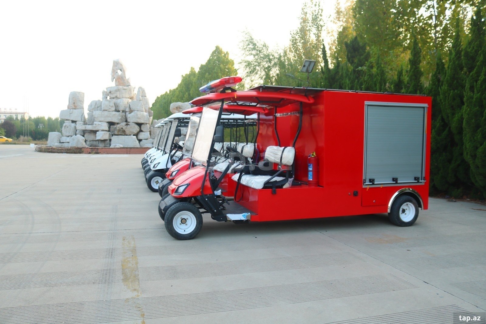 Yanğın söndürən Golfcar, 2026 ili (8)