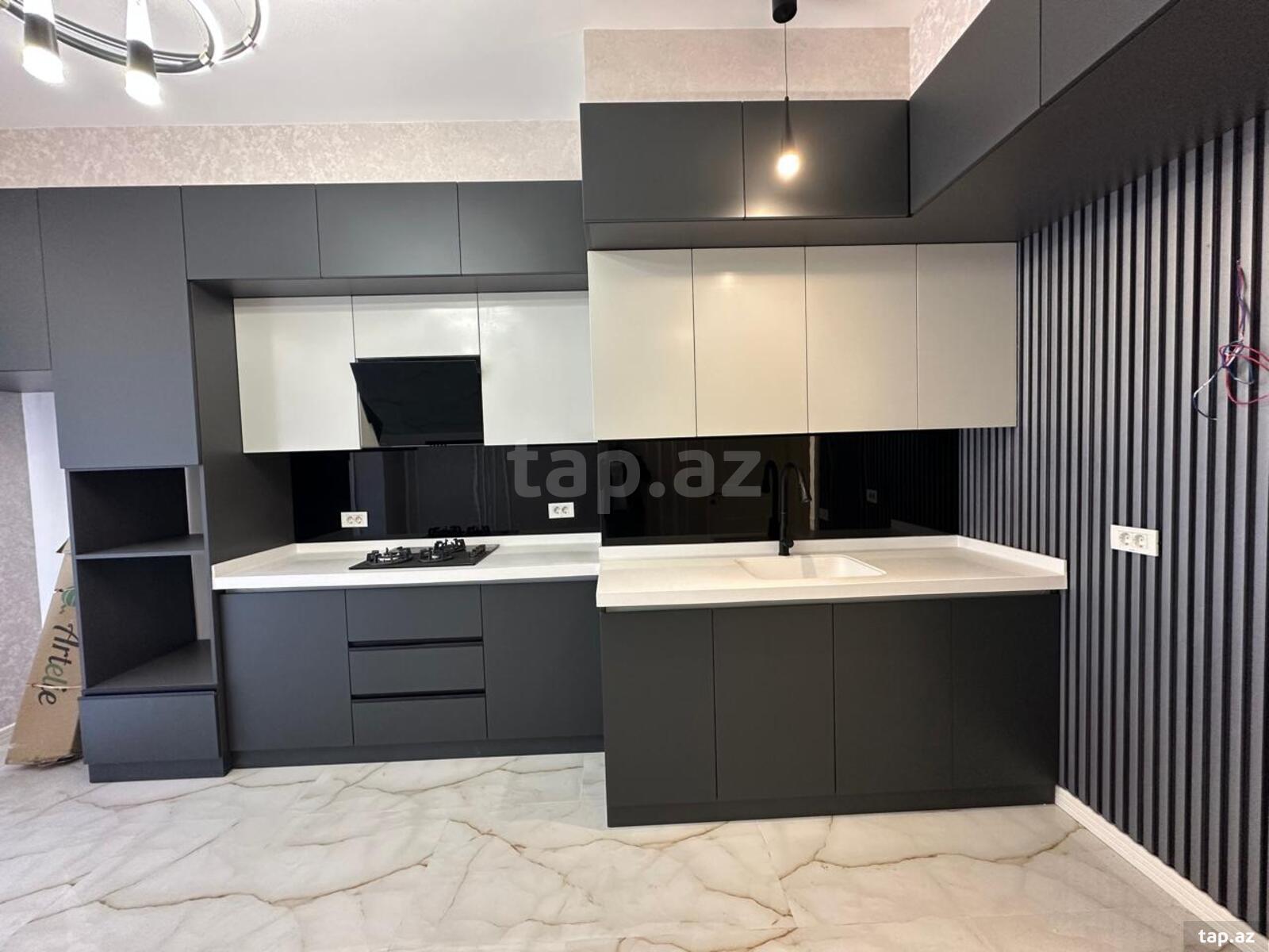 3-otaqlı yeni tikili, N.Nərimanov m., 130 m² (4)