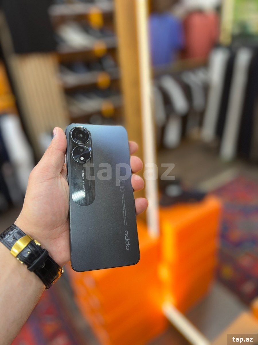 OPPO A78 Mist Black 256GB/8GB (2)