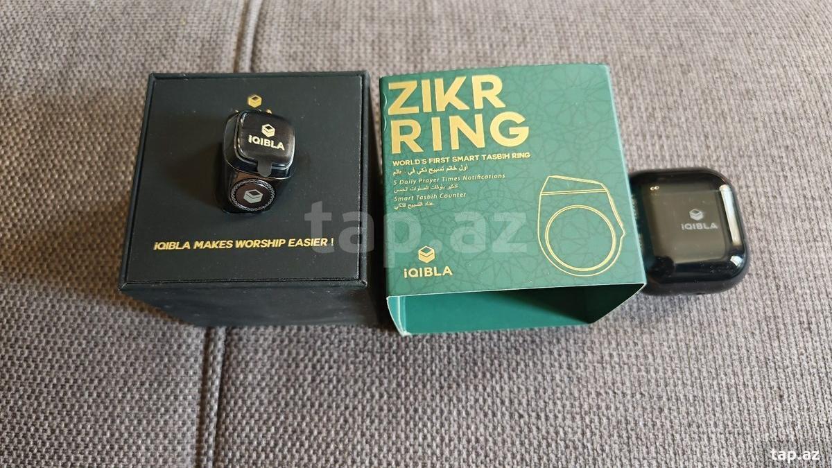 iQibla Zikr Ring ağıllı elektron təsbehi