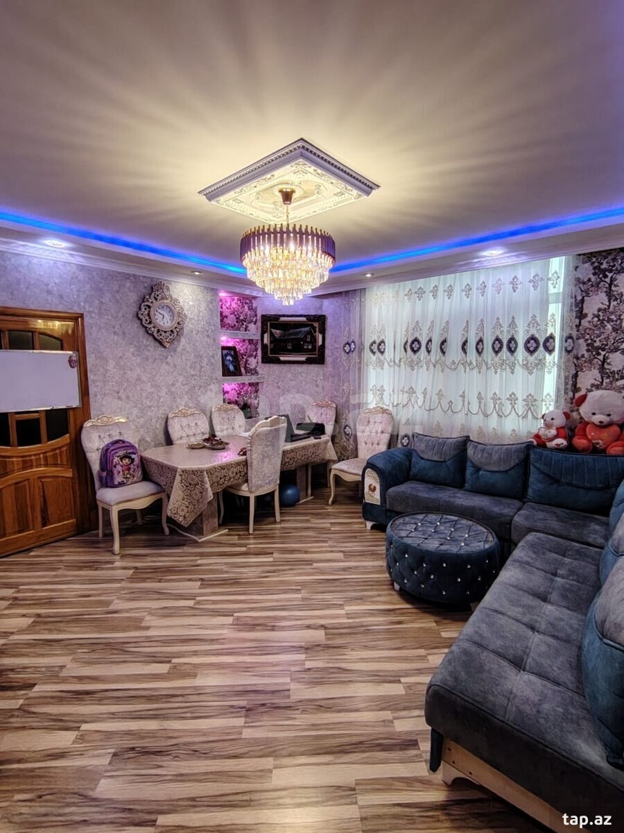 4-otaqlı mənzil, Sumqayıt ş., 74.40 m²