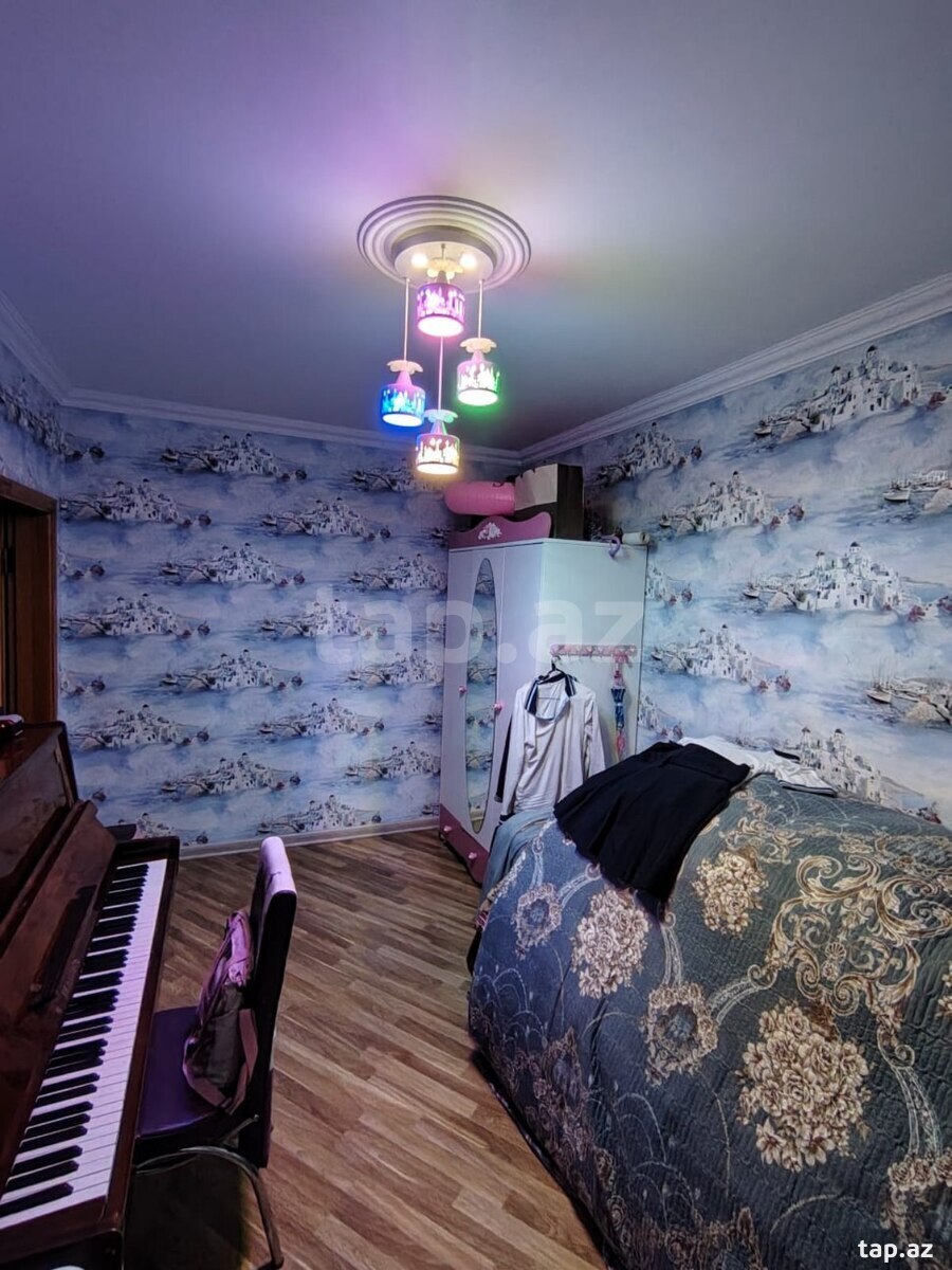 4-otaqlı mənzil, Sumqayıt ş., 74.40 m²