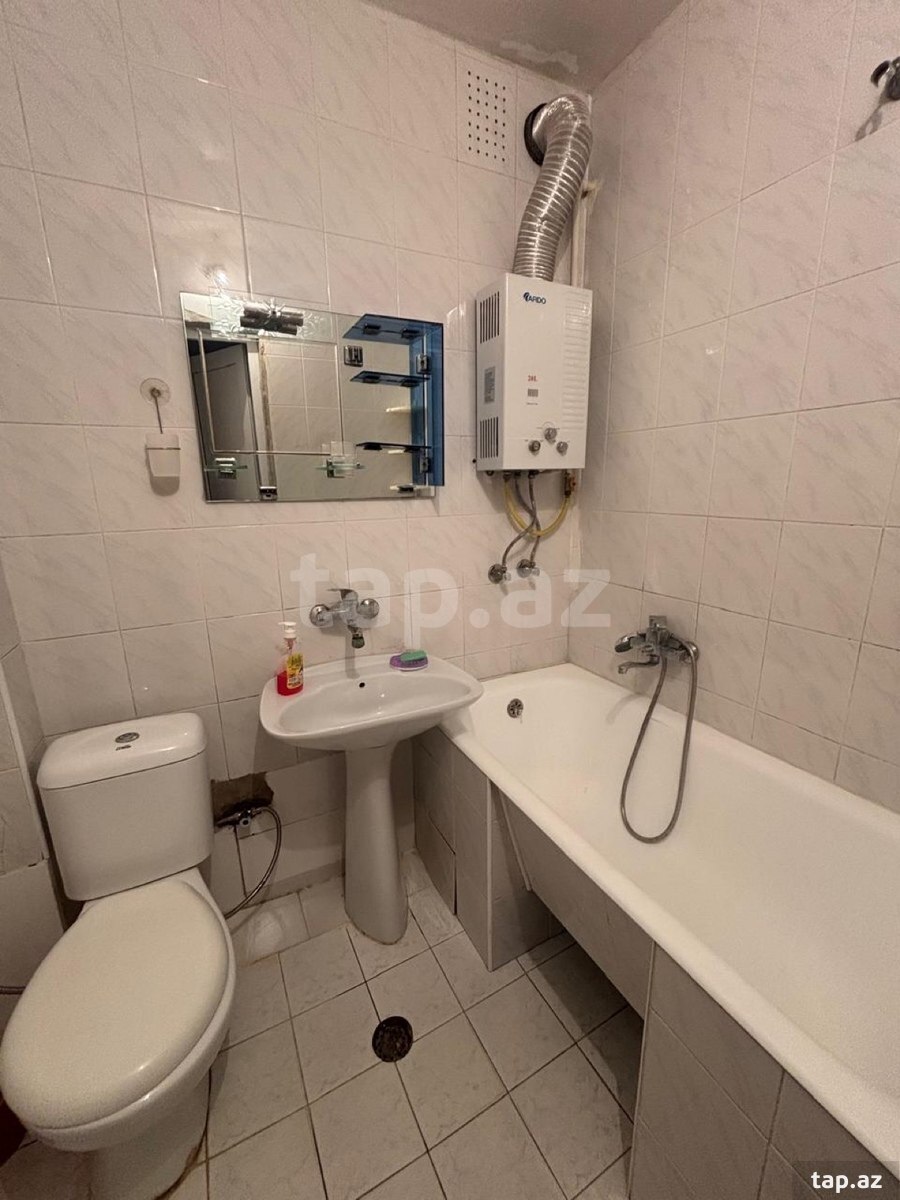 2-otaqlı mənzil kirayə verilir, Sumqayıt ş., 45 m² (3)