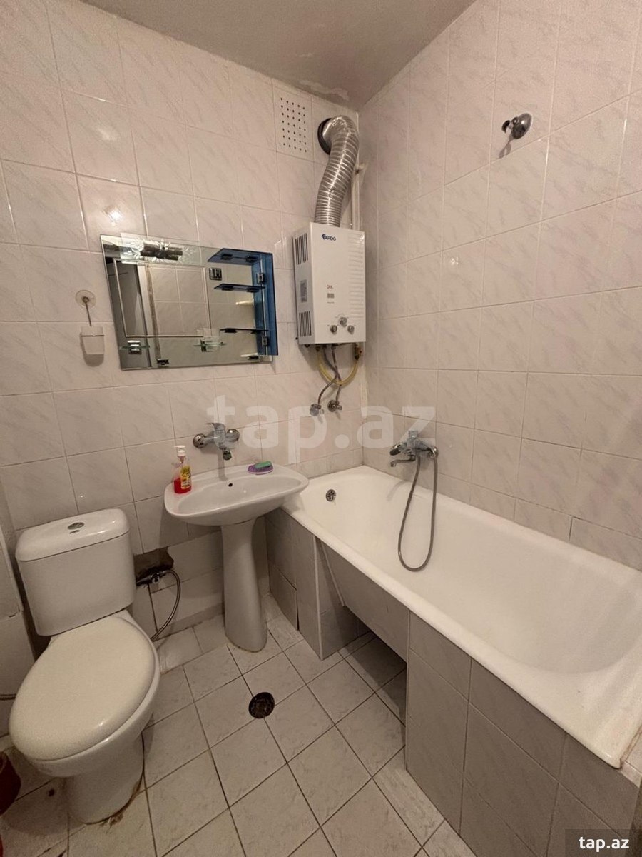 2-otaqlı mənzil kirayə verilir, Sumqayıt ş., 45 m² (2)
