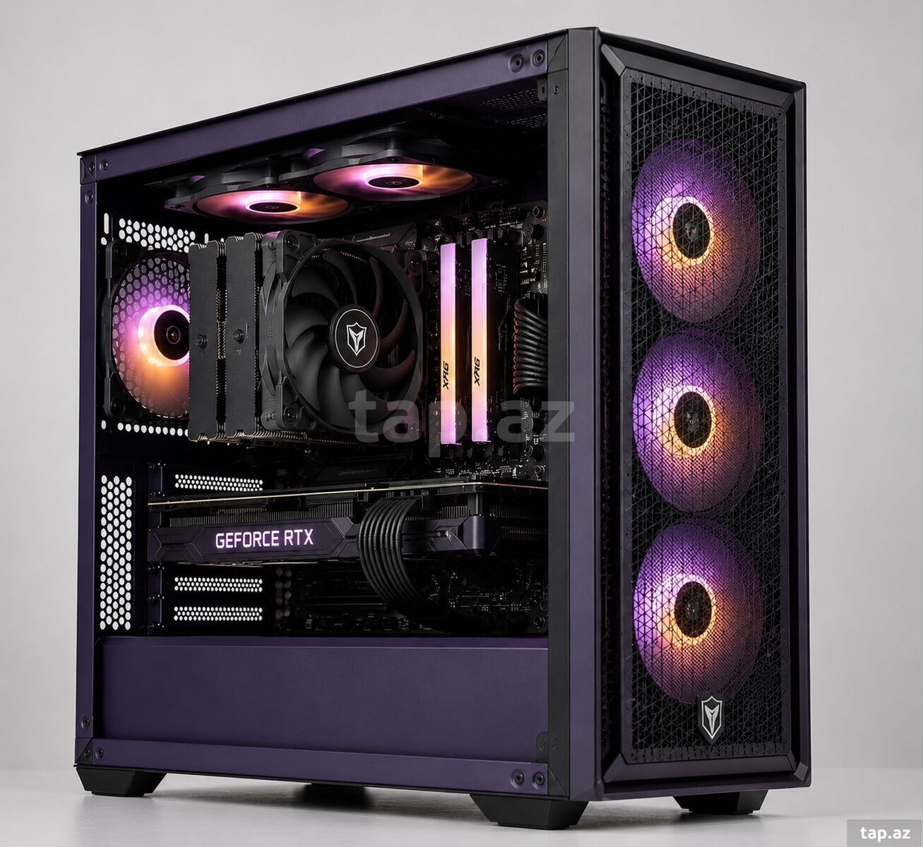 Gaming PC RX 9060 XT 16GB | Ryzen 7 5700X 4.60 GHZ | SSD 1TB NVMe M.2 | RAM 16GB DDR4 | 