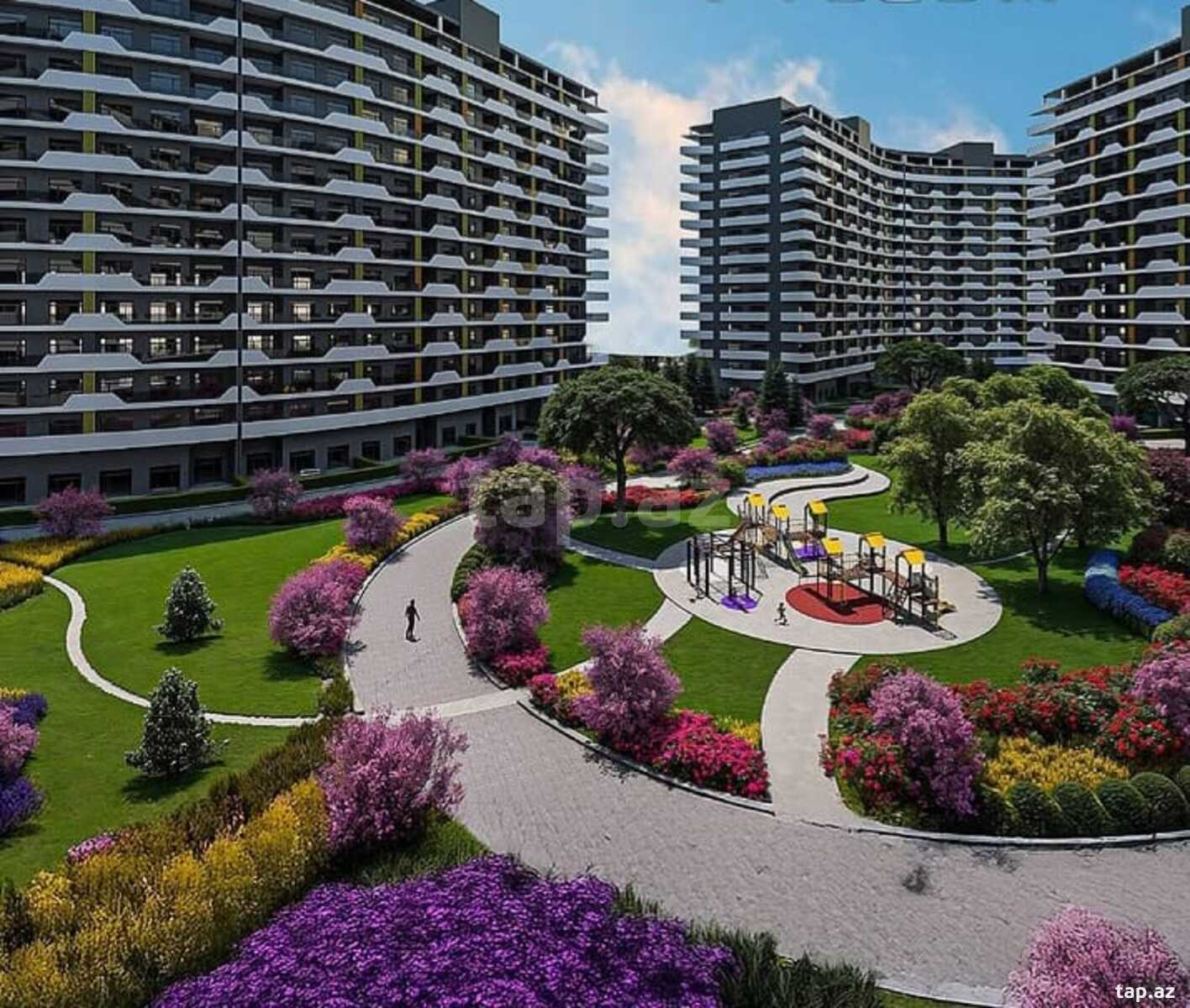 2-otaqlı yeni tikili, Həmdəm Ağayev küç., 90 m²
