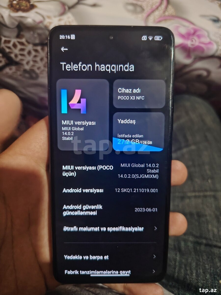 Xiaomi Poco X3 NFC Shadow Gray 128GB/6GB (4)