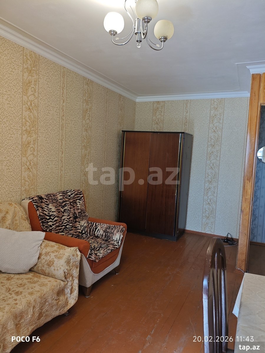 1-otaqlı mənzil kirayə verilir, Xalqlar Dostluğu m., 30 m² (9)