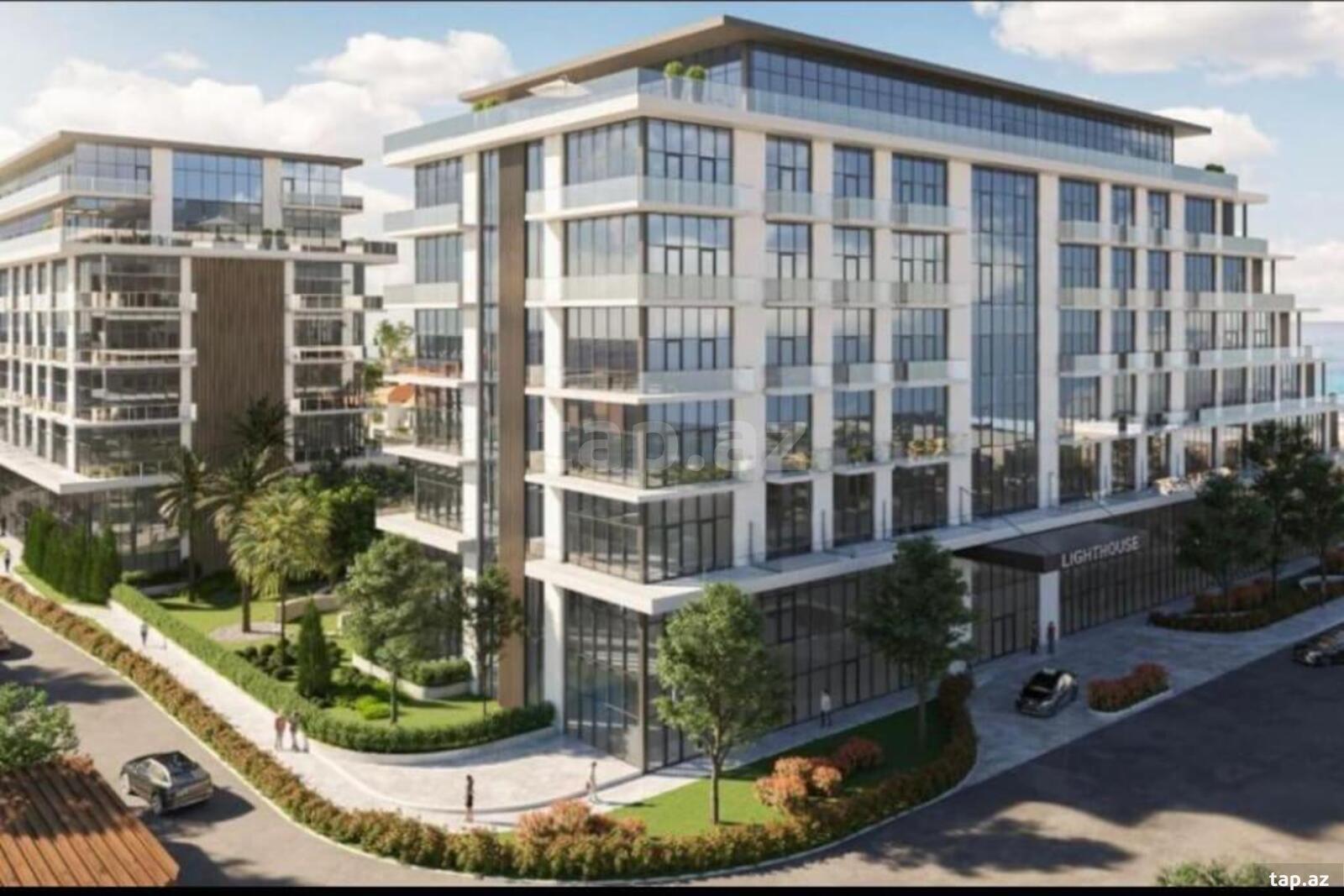 1-otaqlı yeni tikili kirayə verilir, Nardaran qəs., 50 m²