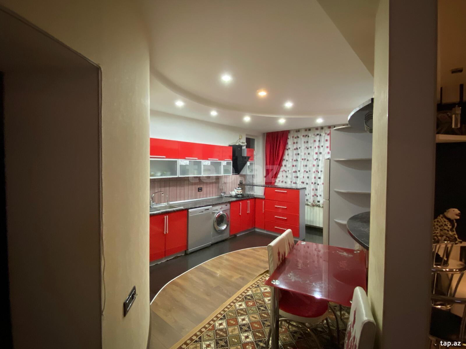 3-otaqlı yeni tikili kirayə verilir, Yeni Yasamal qəs., 135 m² (14)